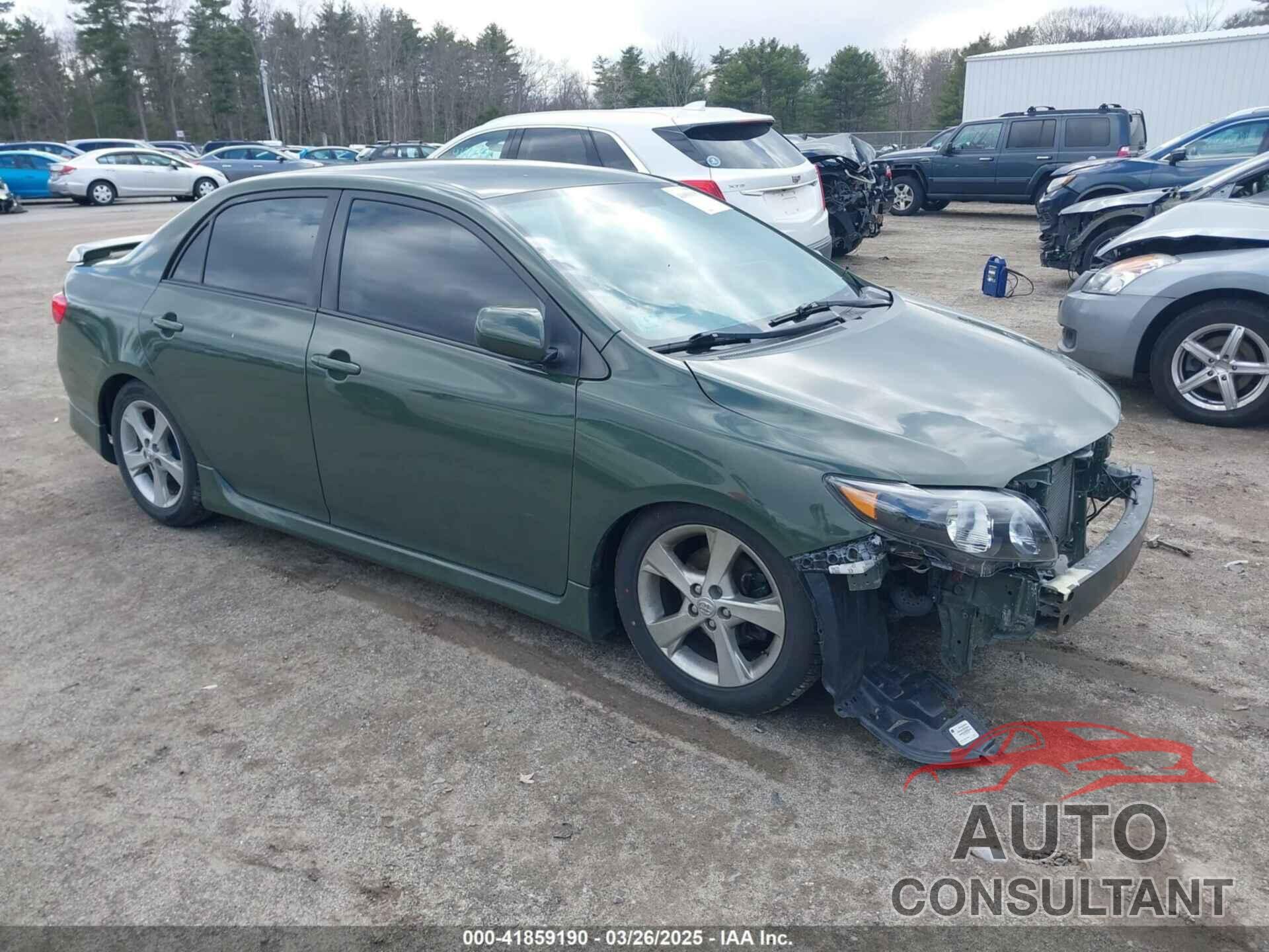 TOYOTA COROLLA 2009 - 2T1BU40E39C065363