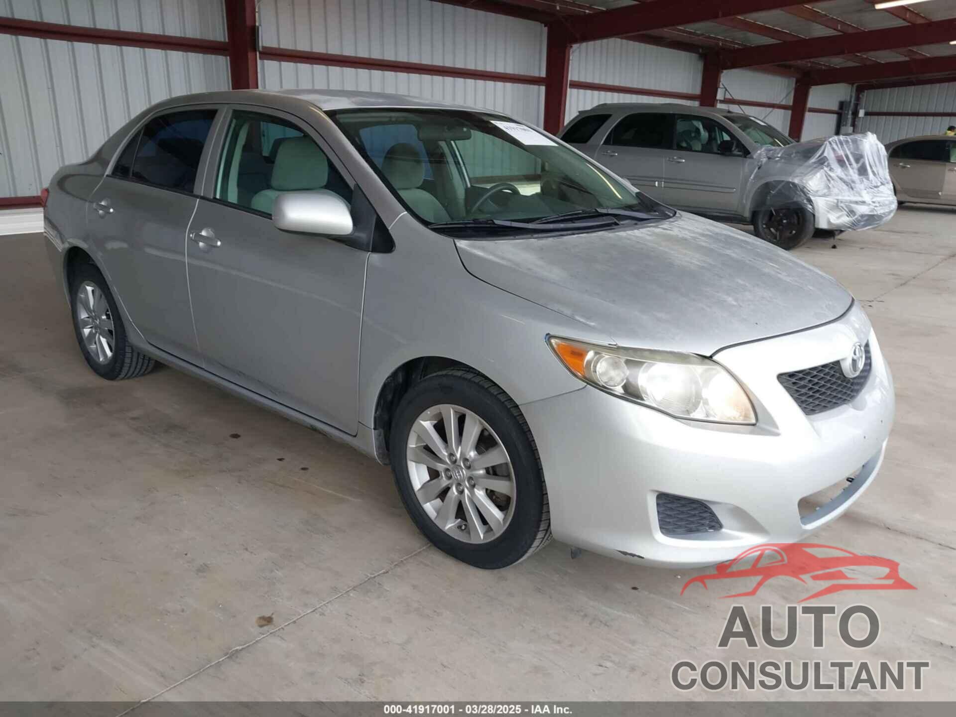 TOYOTA COROLLA 2009 - 1NXBU40E29Z154002