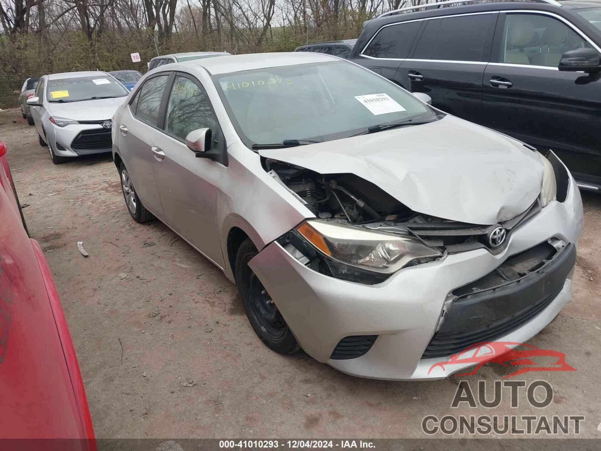 TOYOTA COROLLA 2014 - 5YFBURHE2EP064281