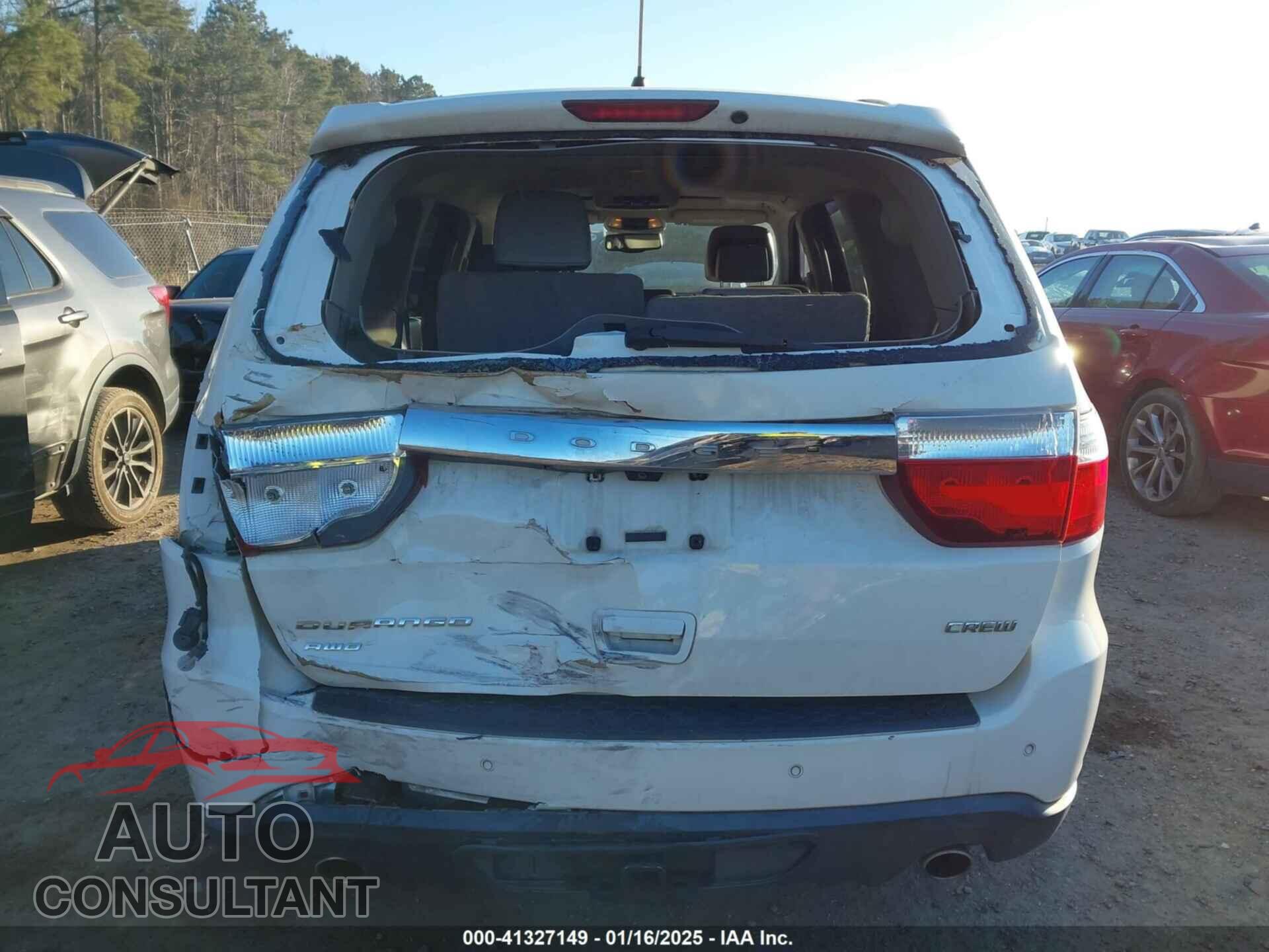 DODGE DURANGO 2012 - 1C4SDJDT1CC163492