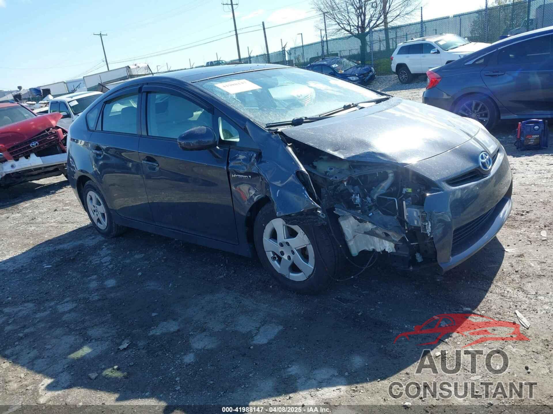 TOYOTA PRIUS 2011 - JTDKN3DUXB5298300