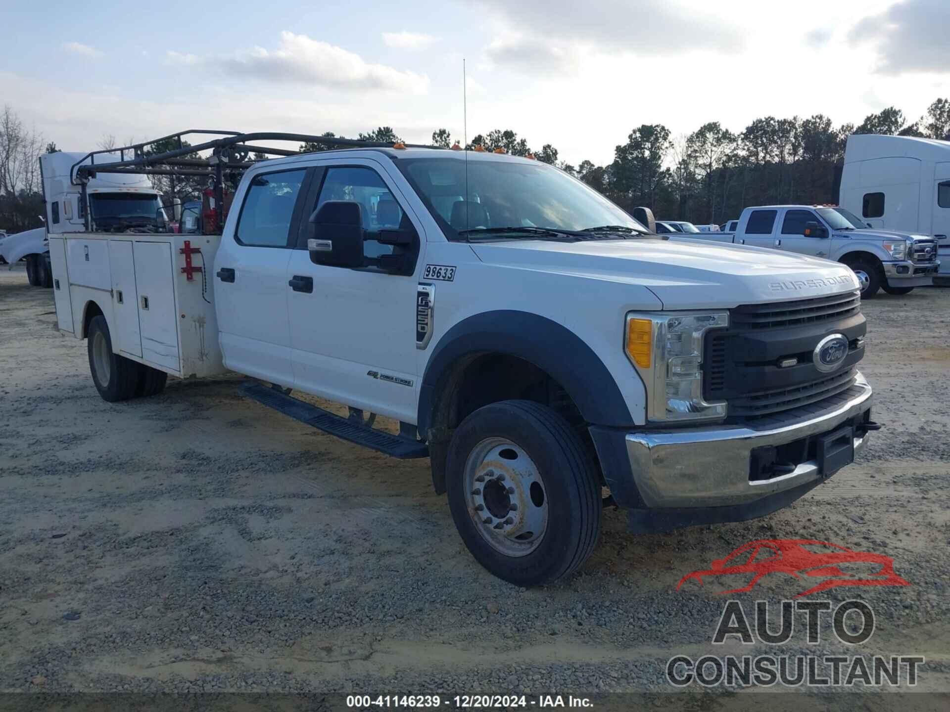 FORD F-550 CHASSIS 2017 - 1FD0W5GT7HEB95519