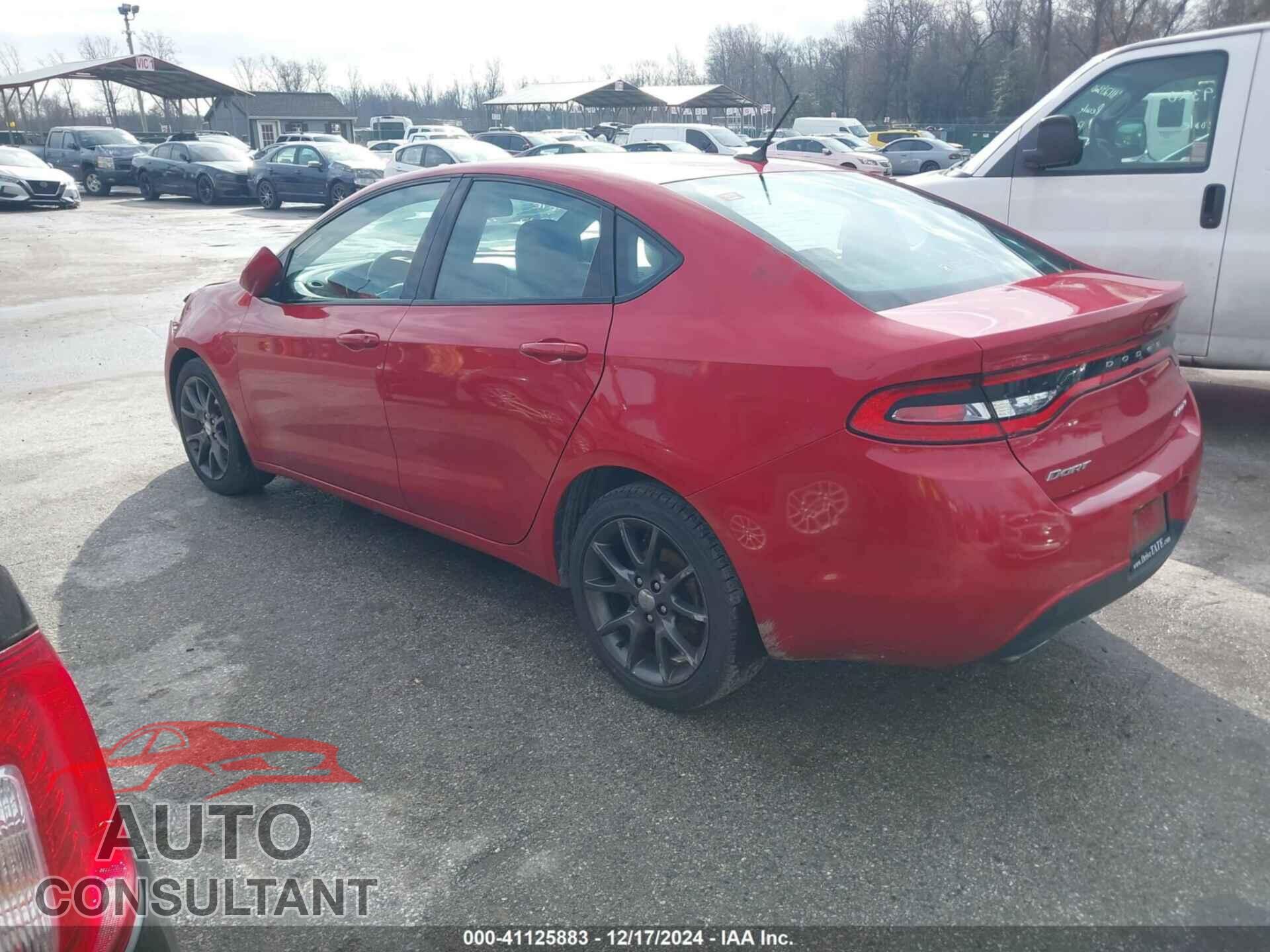 DODGE DART 2015 - 1C3CDFBB5FD421799