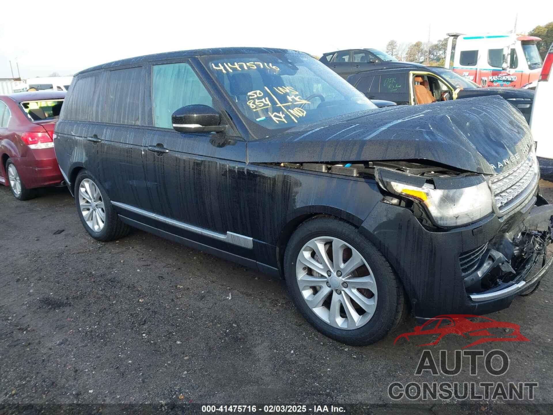 LAND ROVER RANGE ROVER 2017 - SALGS2FV0HA375358