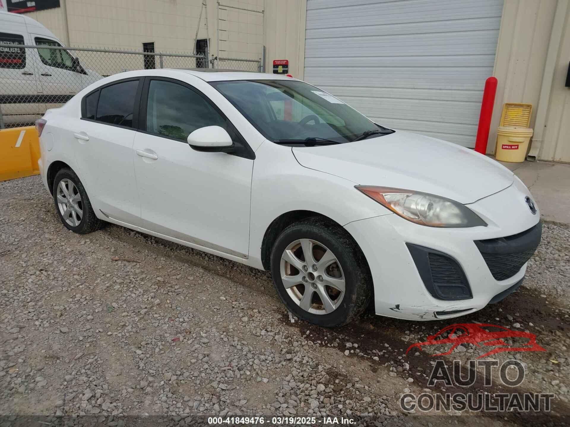 MAZDA MAZDA3 2010 - JM1BL1SF7A1316966