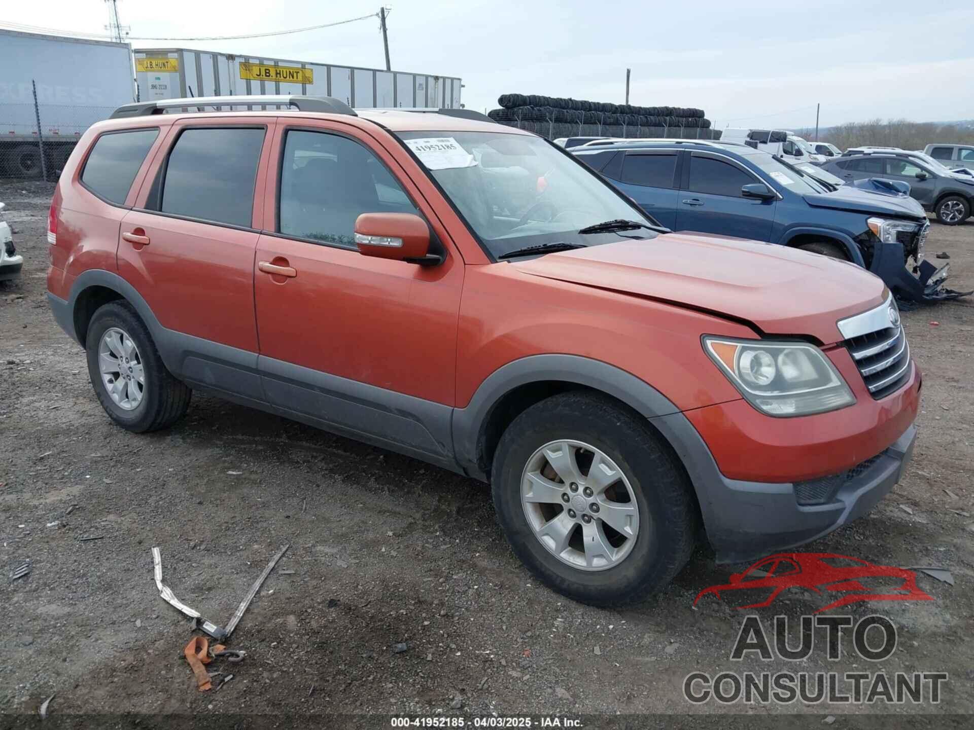 KIA BORREGO 2009 - KNDJJ741595011492