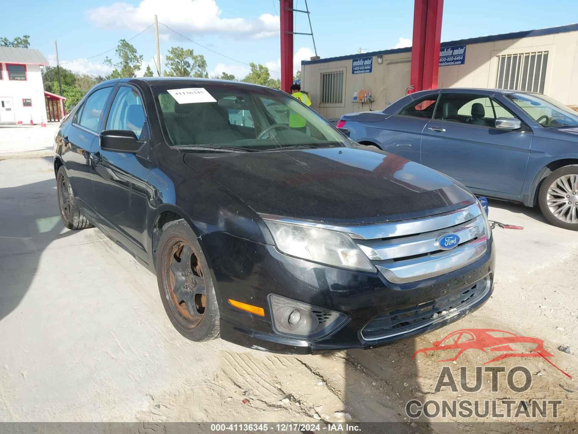 FORD FUSION 2011 - 3FAHP0HAXBR280207