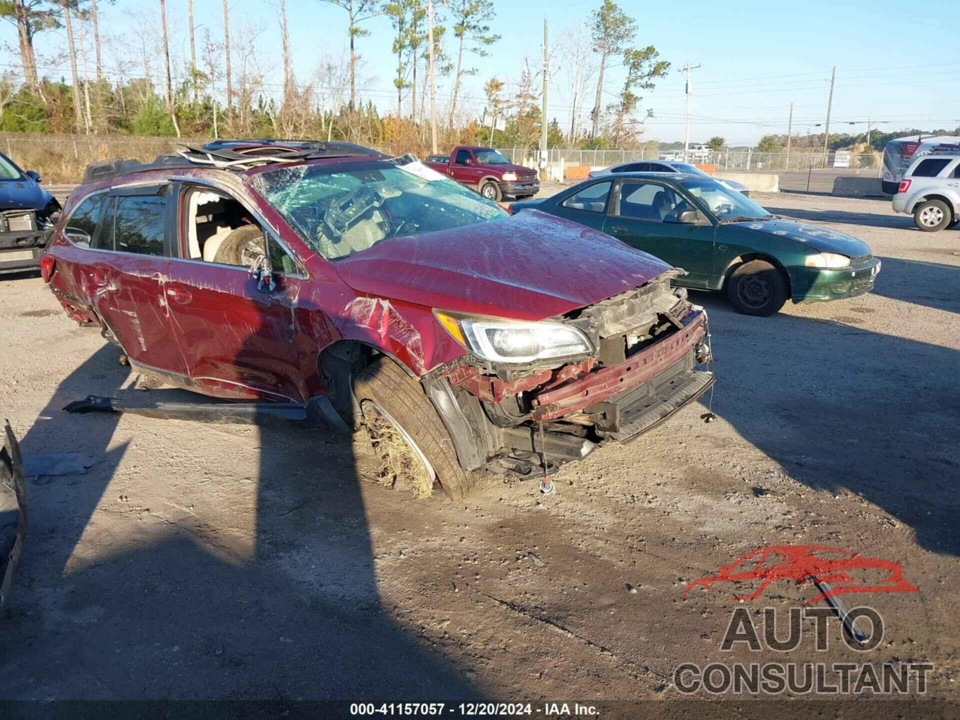 SUBARU OUTBACK 2016 - 4S4BSBNCXG3307794