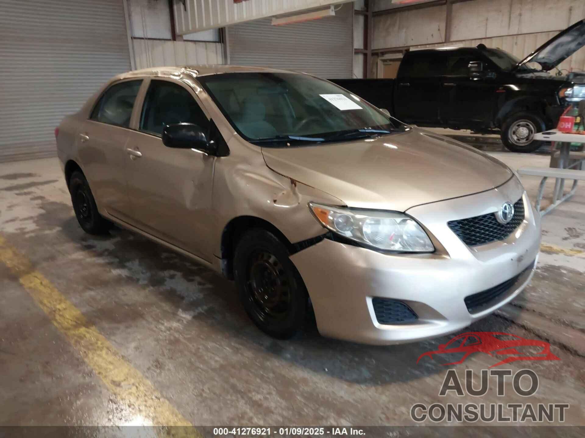 TOYOTA COROLLA 2009 - 1NXBU40E59Z057232