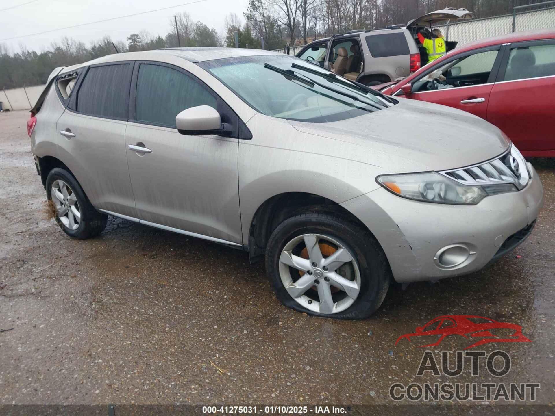 NISSAN MURANO 2010 - JN8AZ1MU8AW013806
