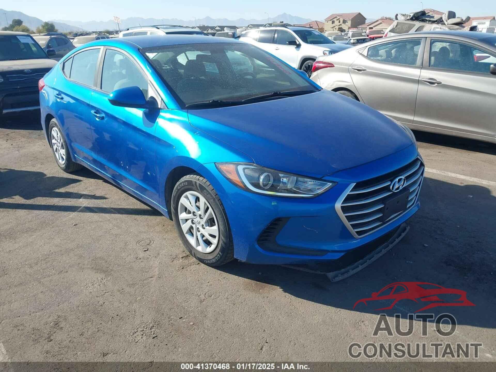 HYUNDAI ELANTRA 2017 - 5NPD74LF9HH182638