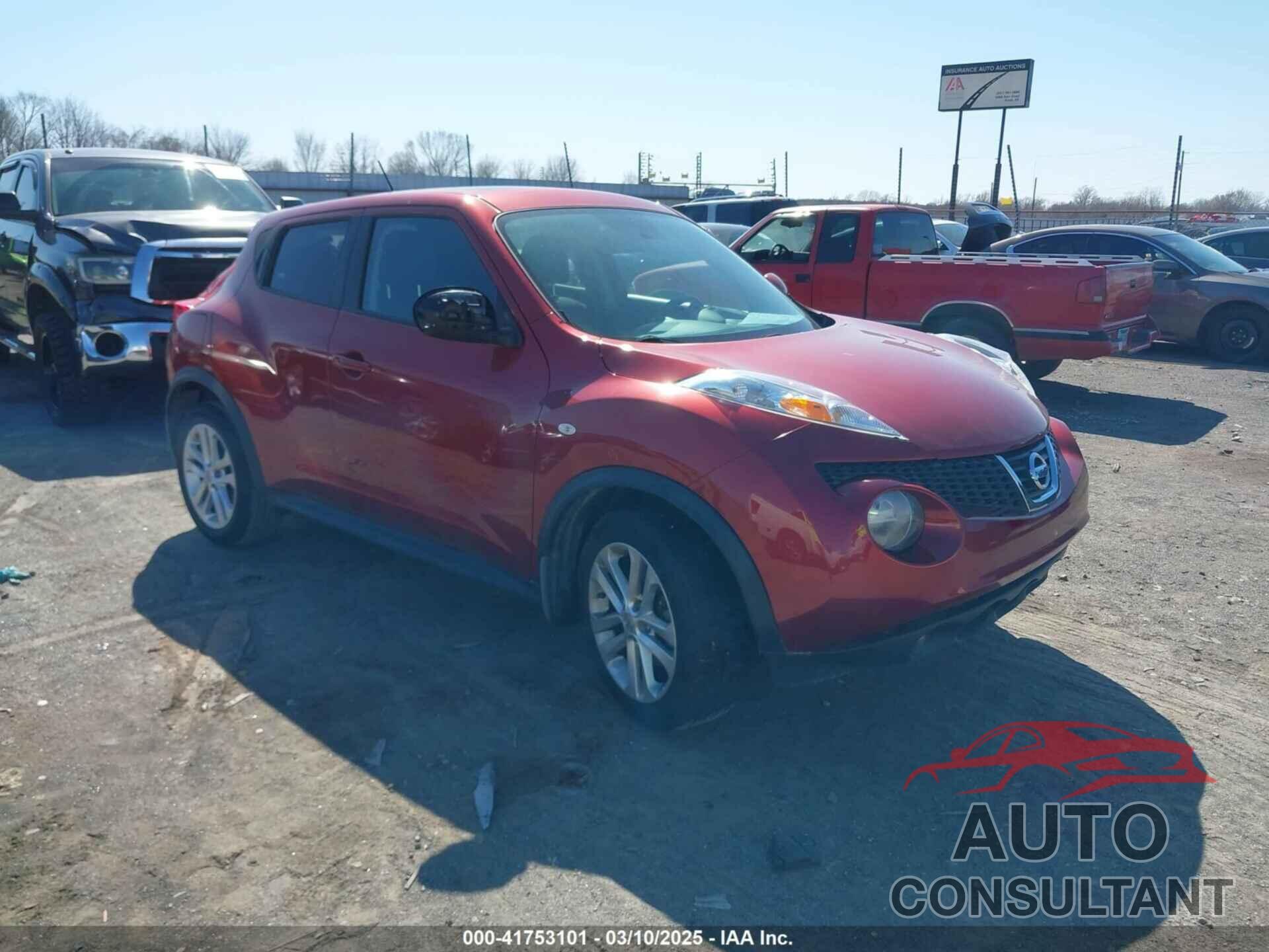 NISSAN JUKE 2012 - JN8AF5MR8CT117874