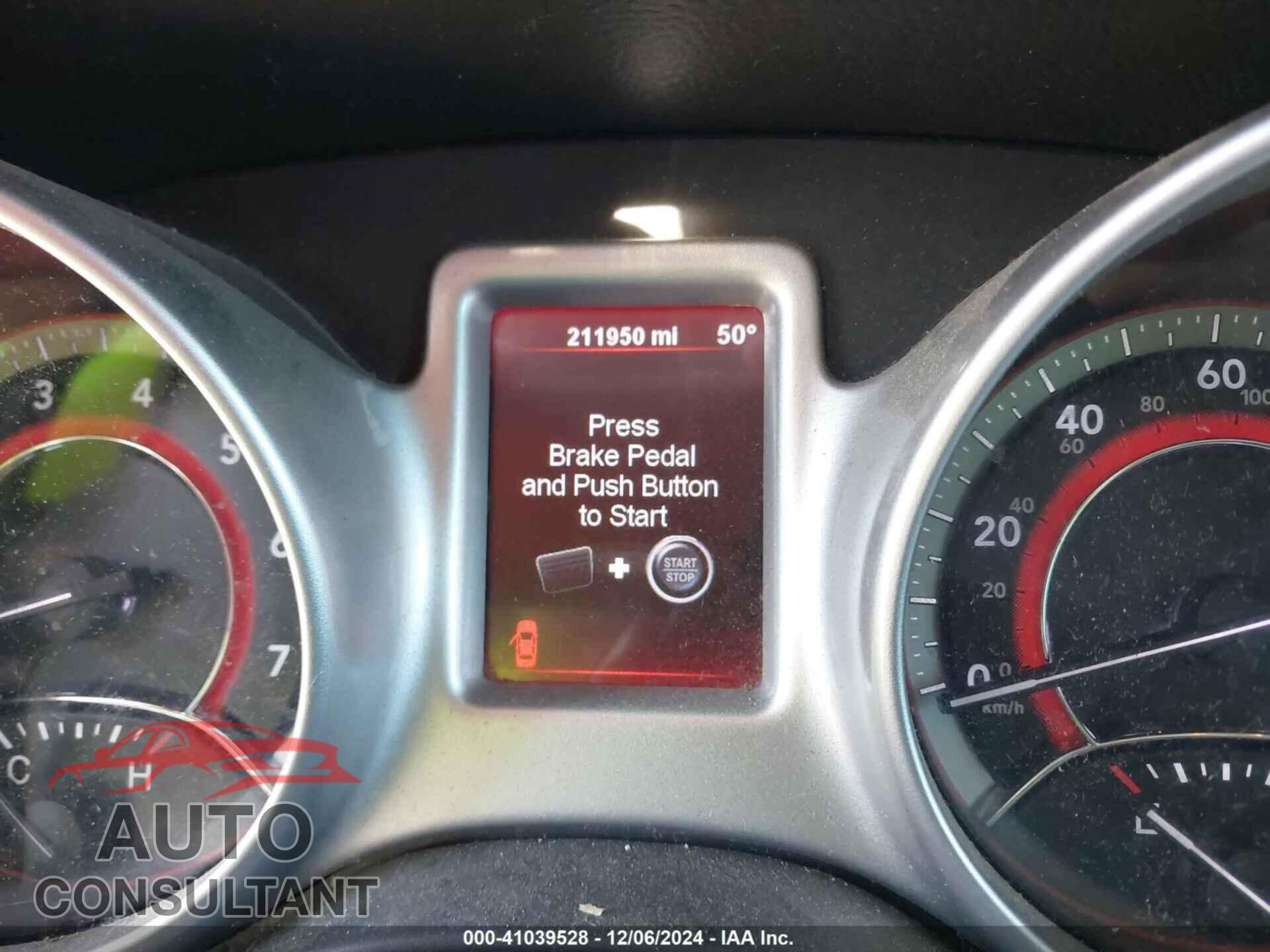 DODGE JOURNEY 2012 - 3C4PDCBG1CT202190