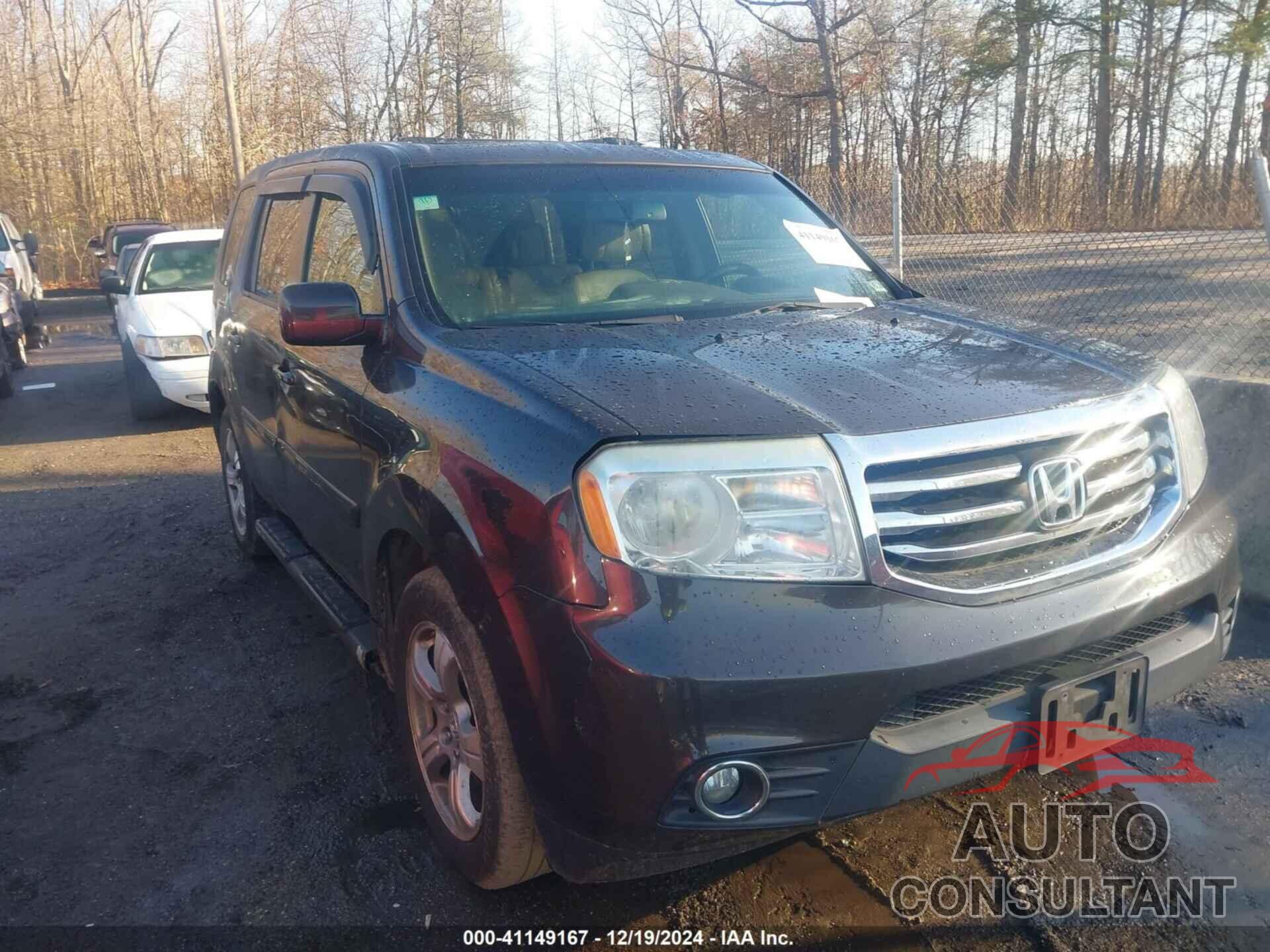 HONDA PILOT 2013 - 5FNYF4H54DB082329