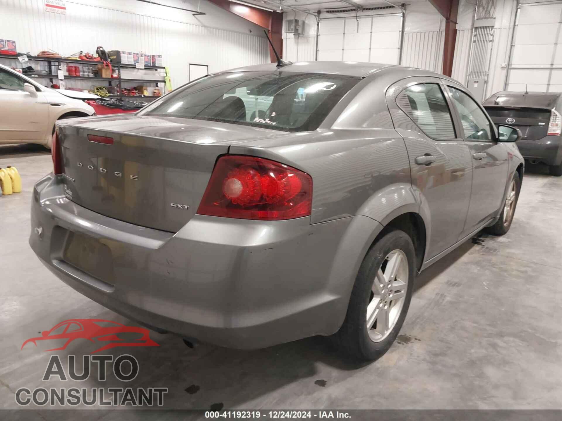 DODGE AVENGER 2012 - 1C3CDZCB2CN178054
