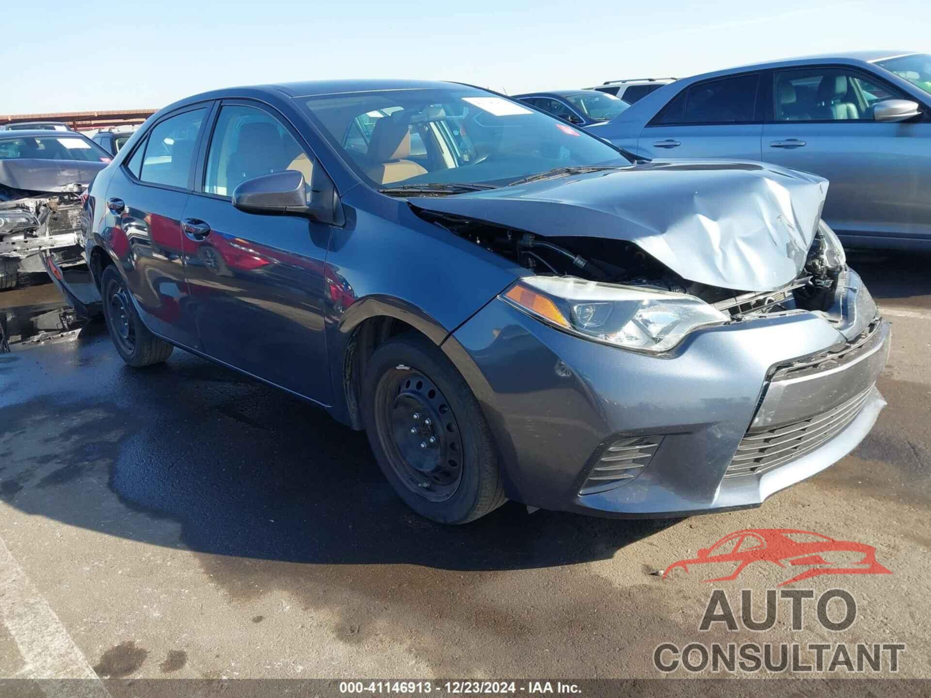 TOYOTA COROLLA 2015 - 5YFBURHE6FP309696