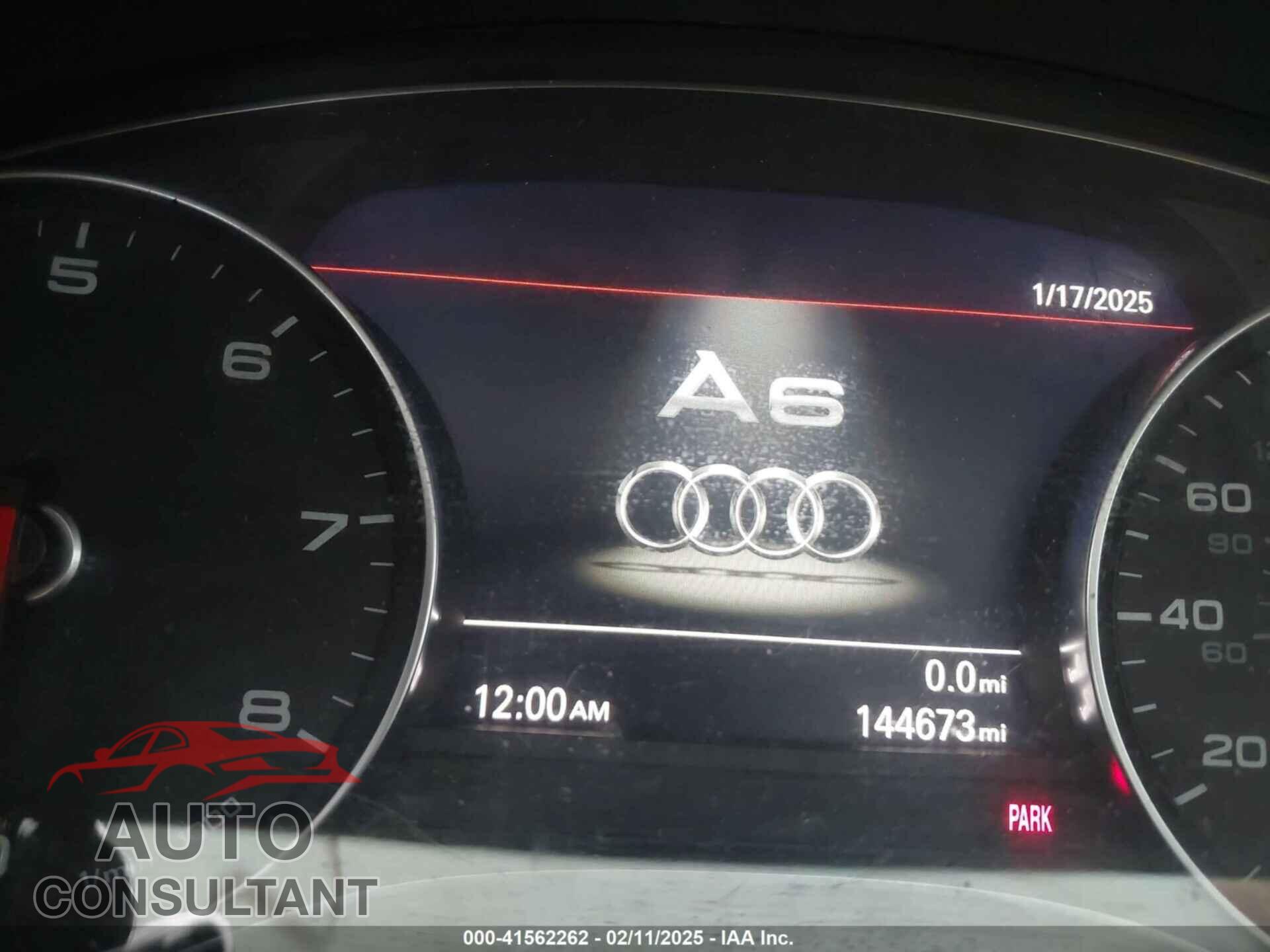 AUDI A6 2013 - WAUDFAFC3DN006632