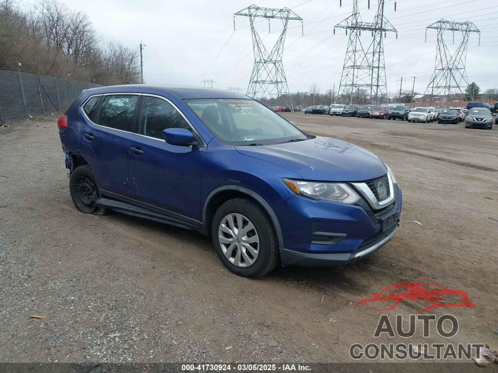 NISSAN ROGUE 2017 - KNMAT2MVXHP602324