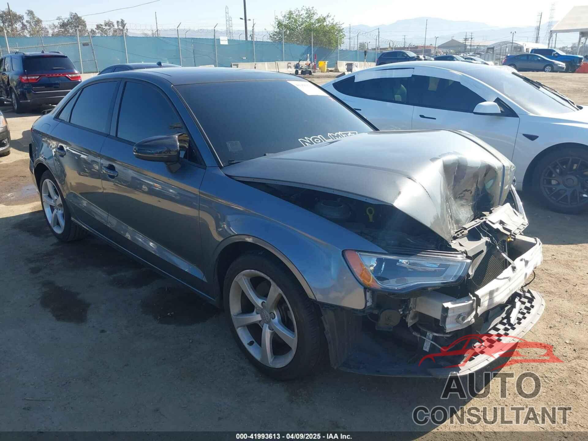 AUDI A3 2016 - WAUA7GFF9G1003789