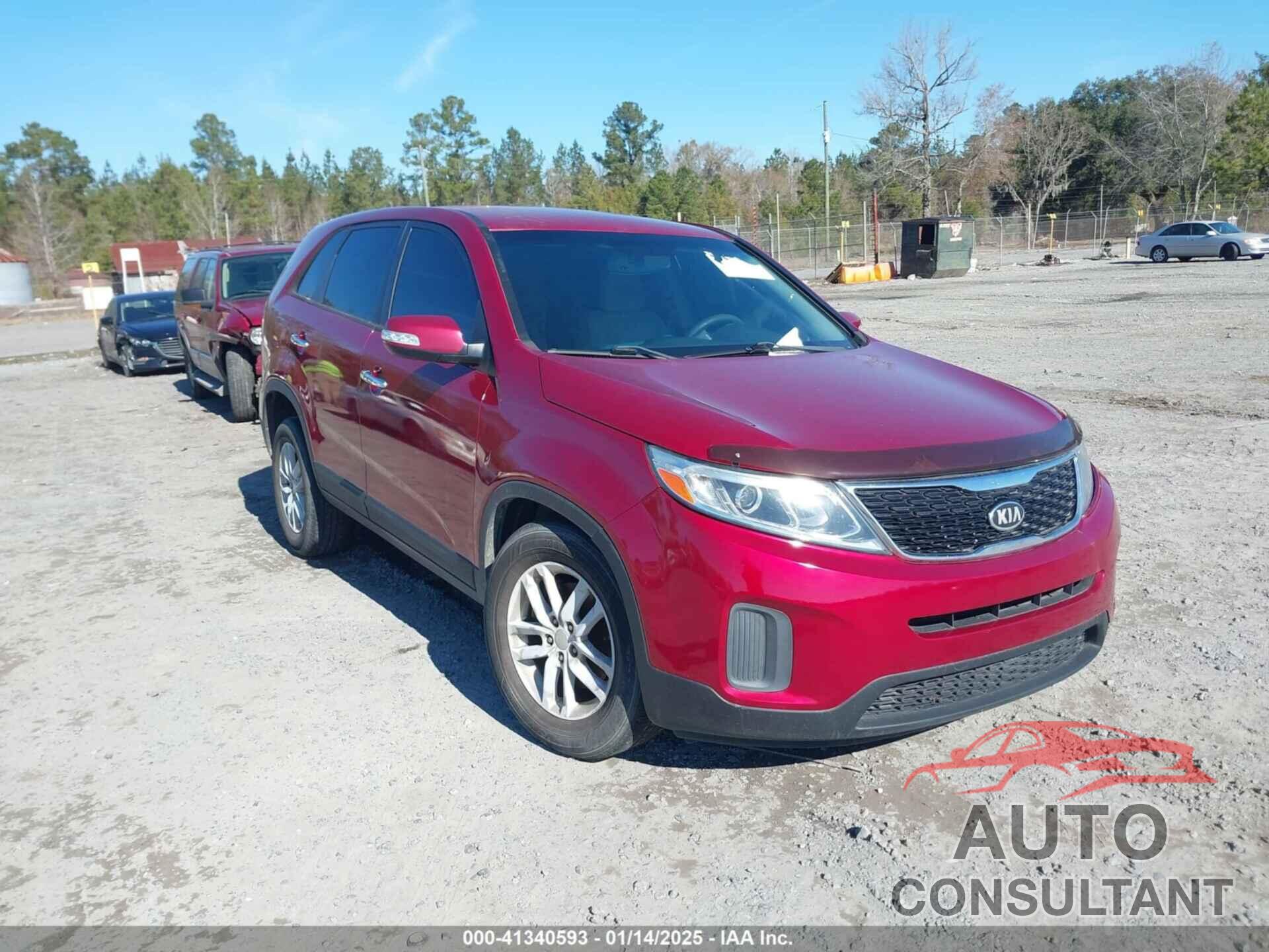 KIA SORENTO 2014 - 5XYKT3A68EG511915