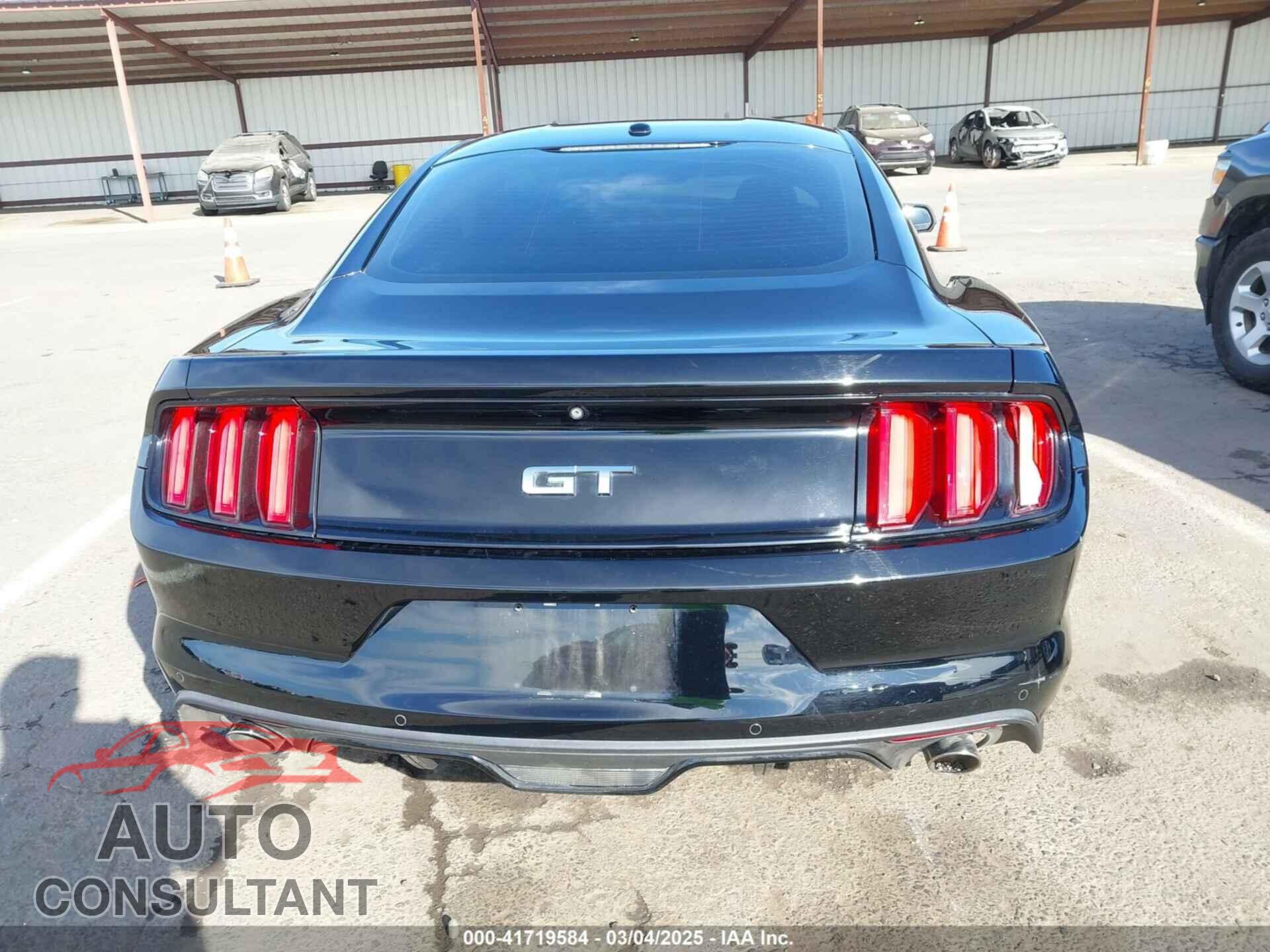 FORD MUSTANG 2017 - 1FA6P8CF3H5272549