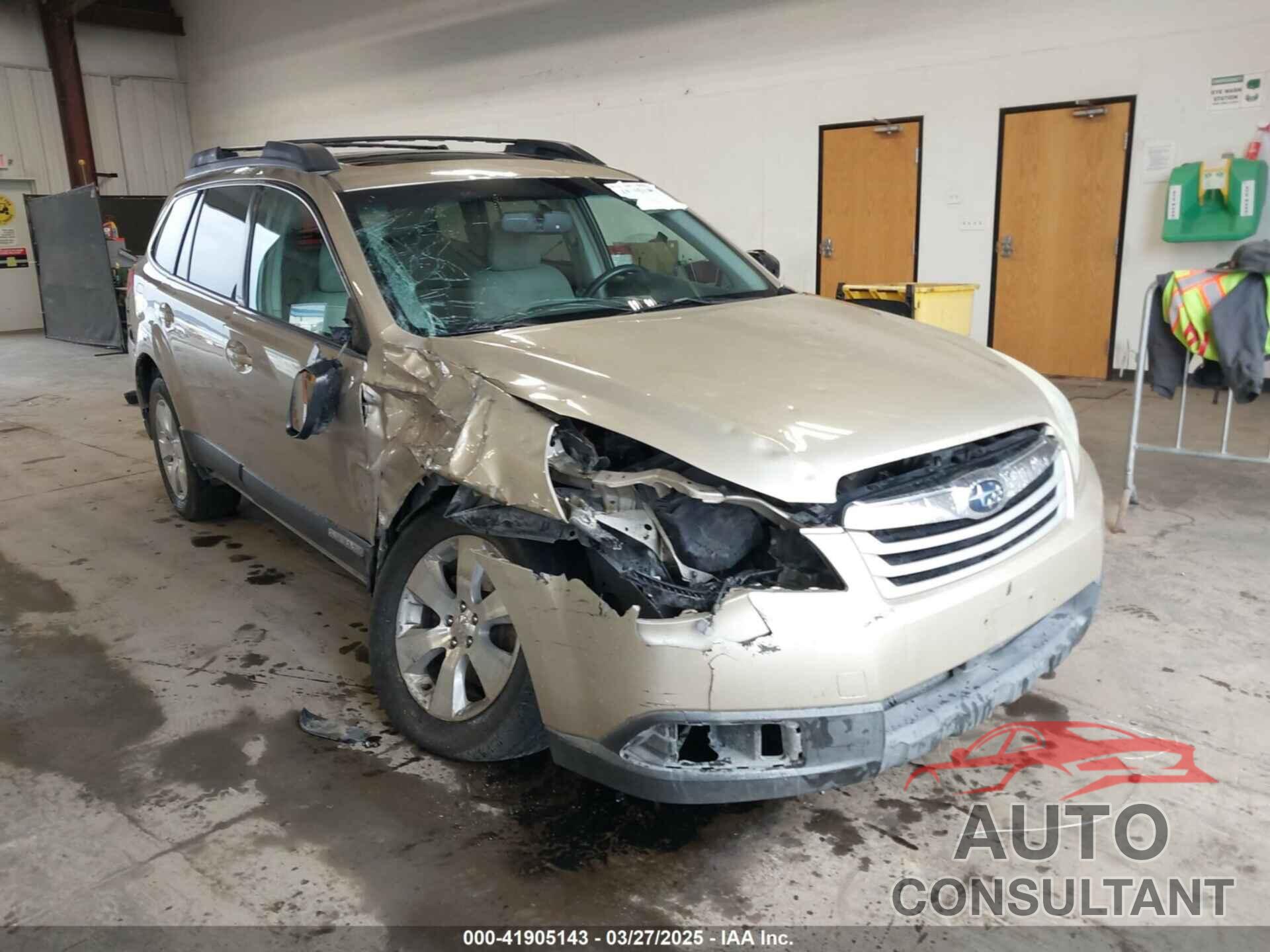 SUBARU OUTBACK 2010 - 4S4BRCHC0A3375932