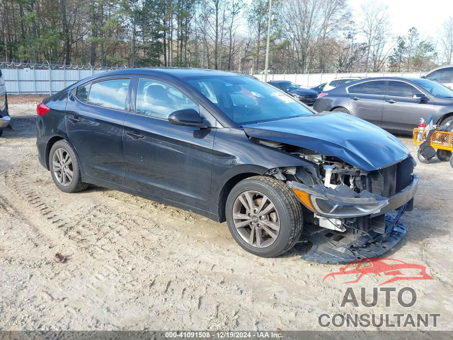 HYUNDAI ELANTRA 2018 - 5NPD84LF6JH390866