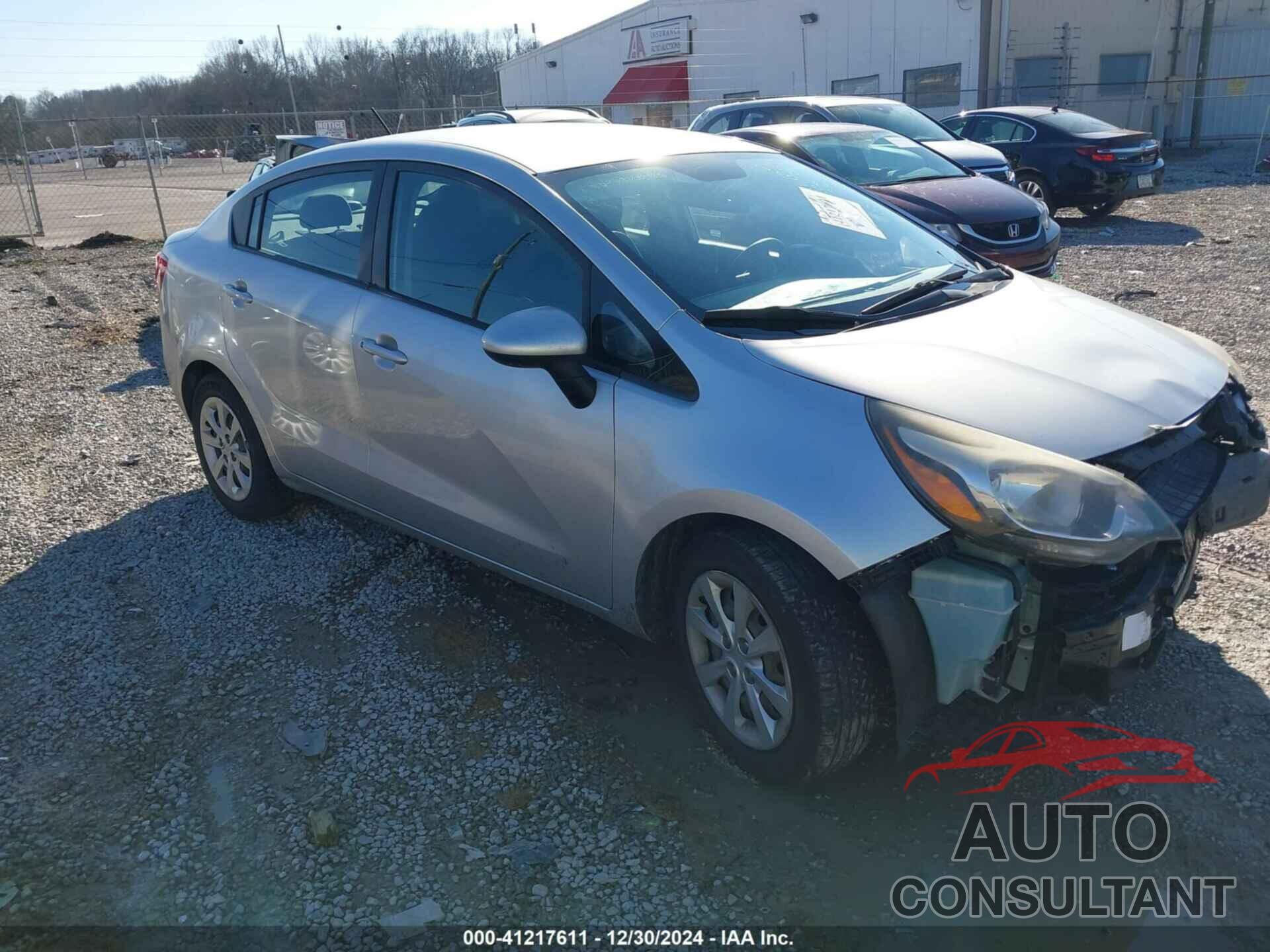 KIA RIO 2015 - KNADM4A39F6520626