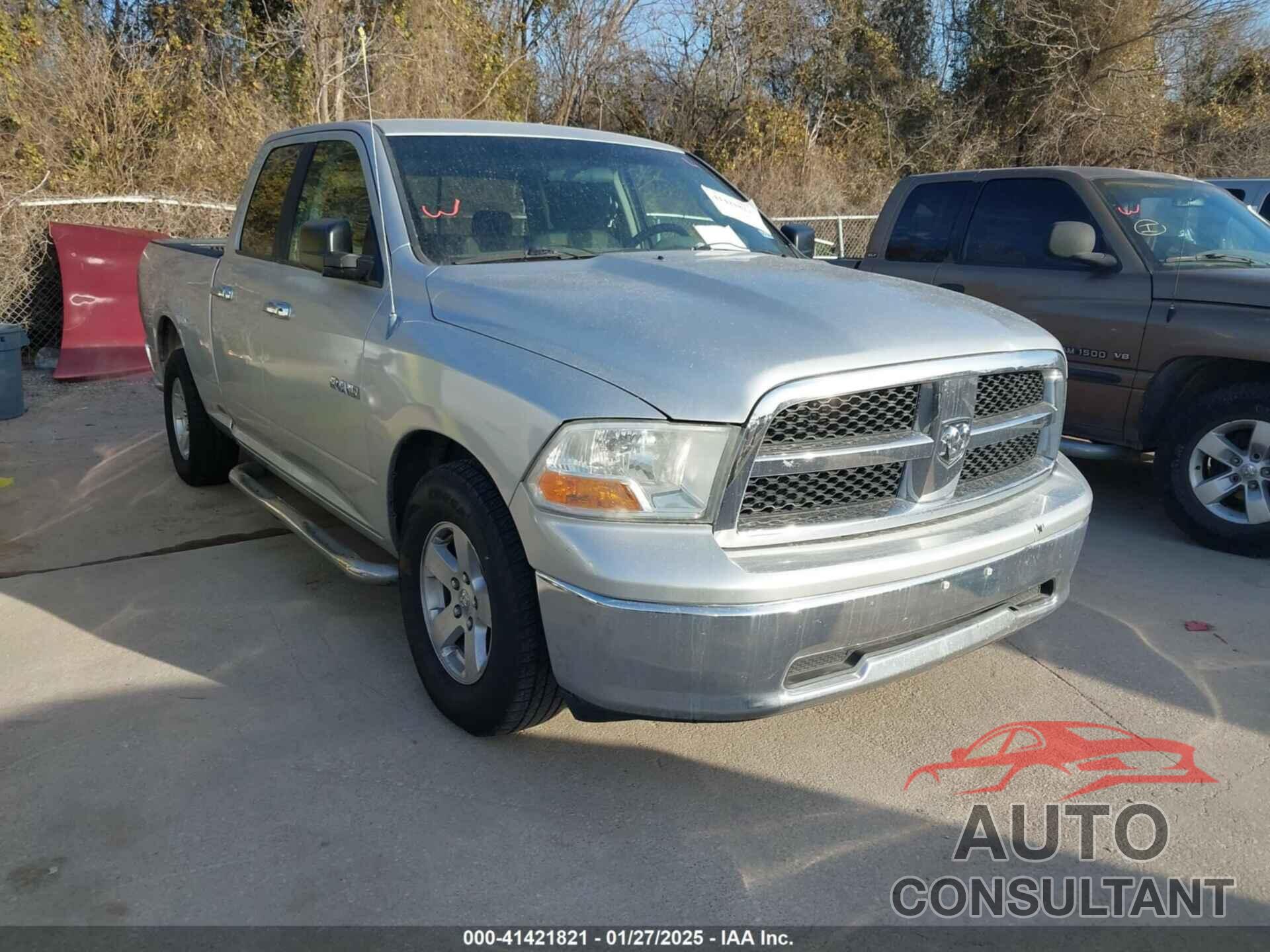 DODGE RAM 1500 2010 - 1D7RB1GP4AS101550