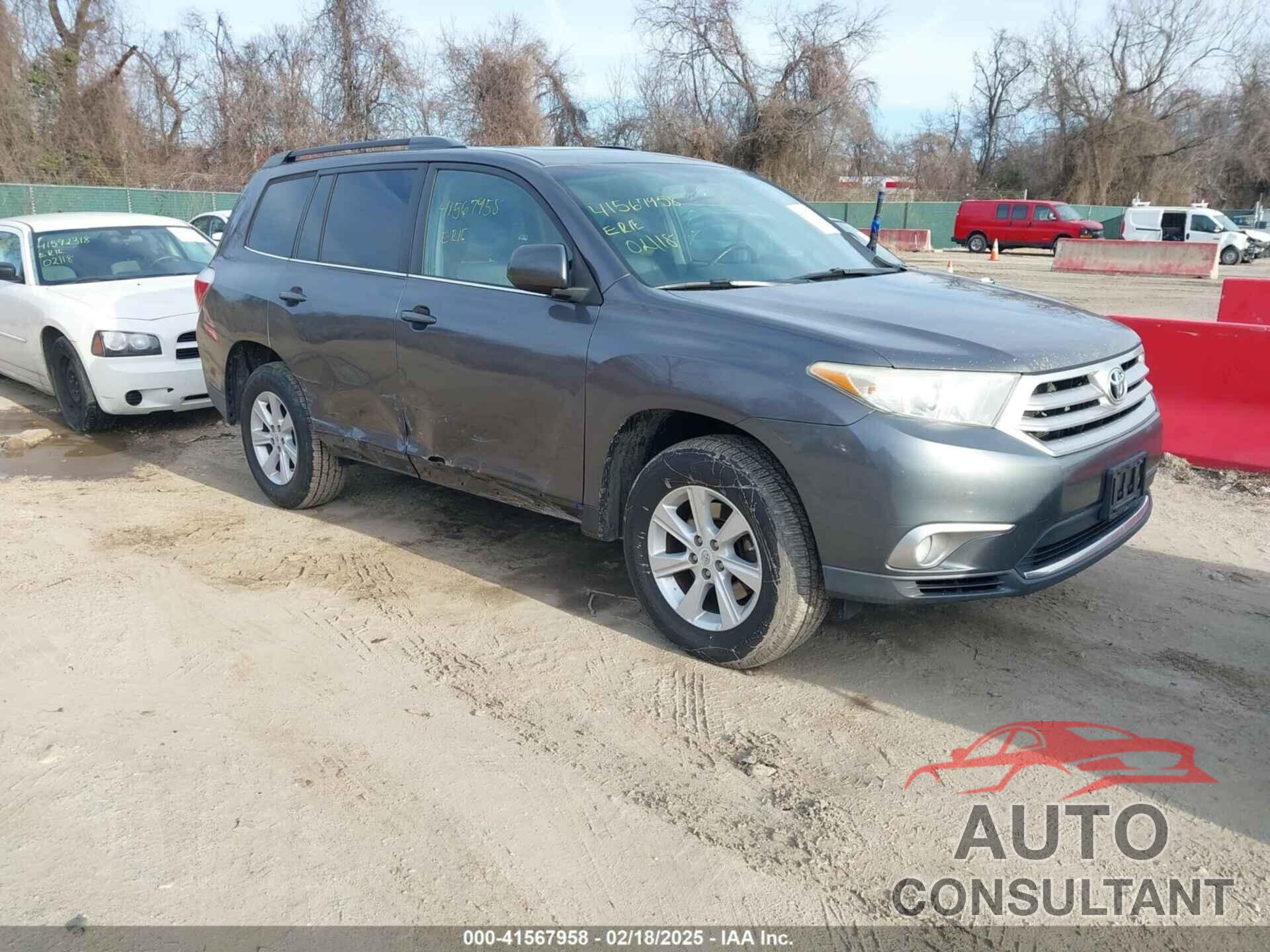 TOYOTA HIGHLANDER 2011 - 5TDZK3EH9BS040658