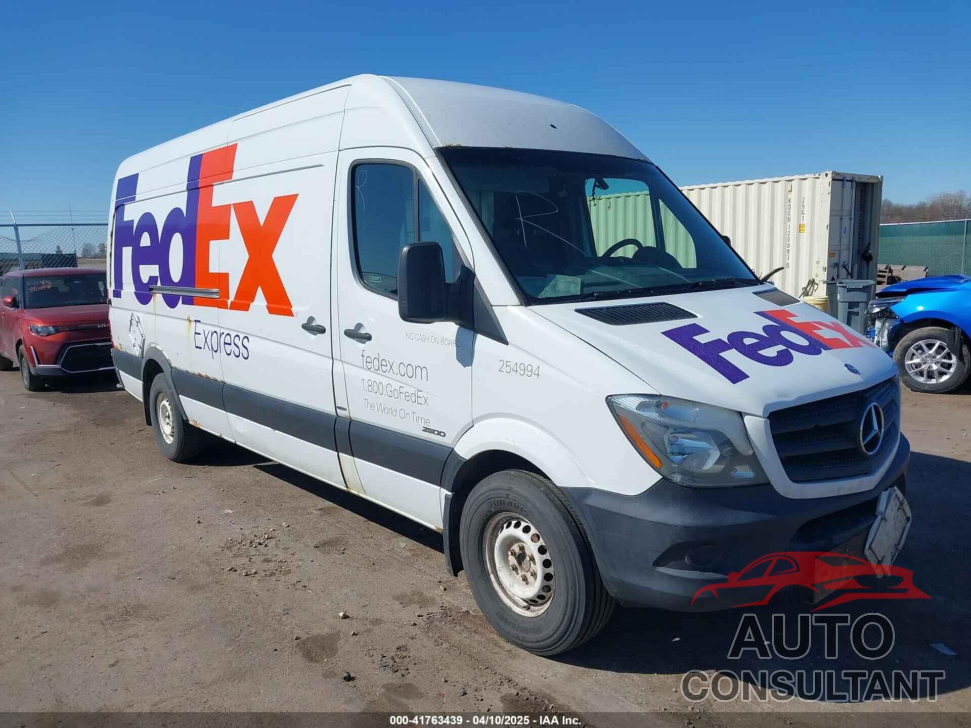 MERCEDES-BENZ SPRINTER 2500 2014 - WD3PE8DE7E5898671