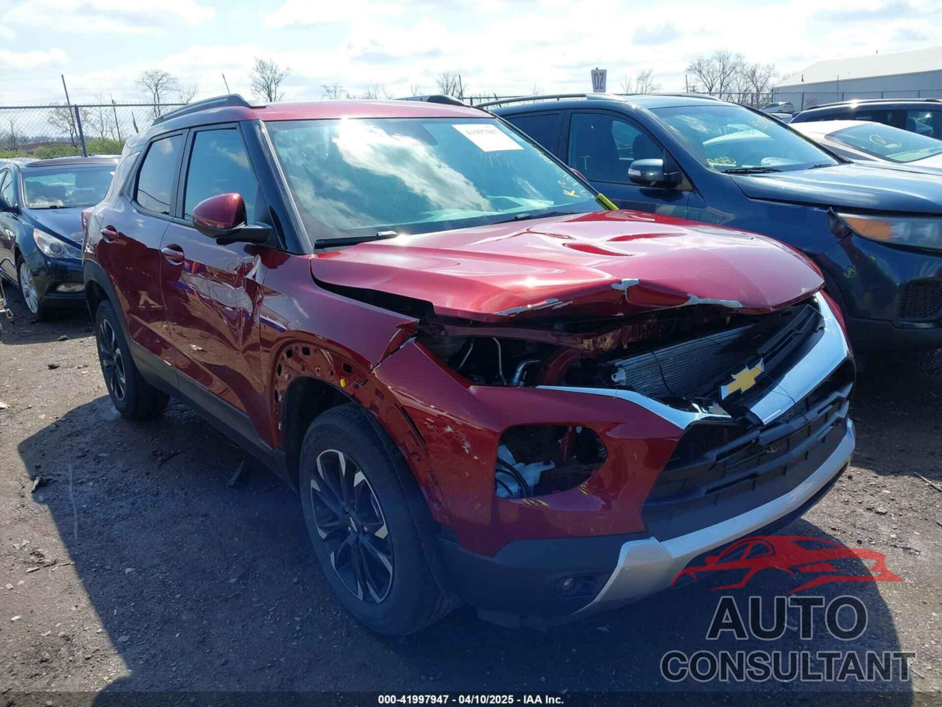 CHEVROLET TRAILBLAZER 2022 - KL79MRSL4NB134302