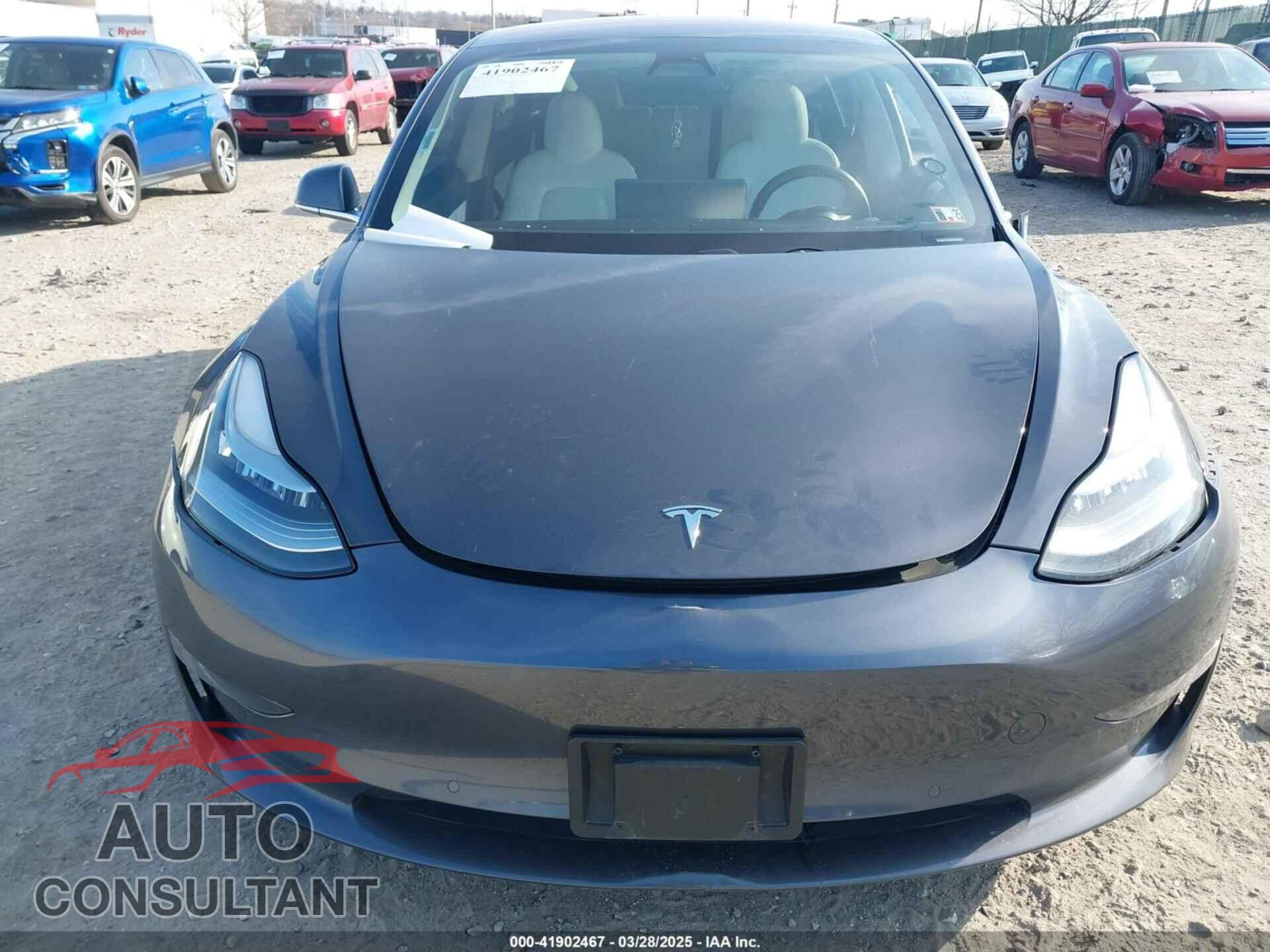 TESLA MODEL 3 2019 - 5YJ3E1EB4KF195538