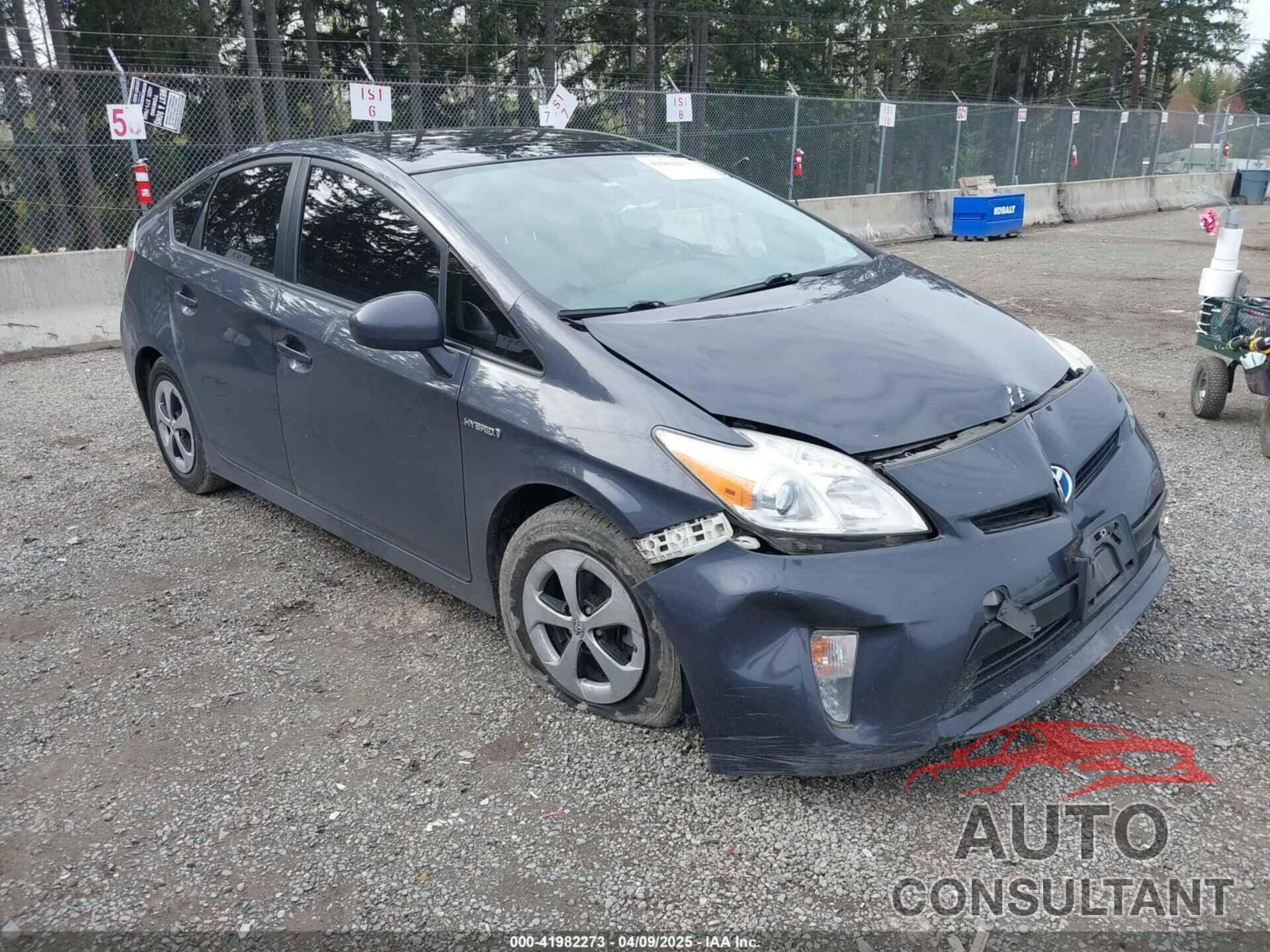 TOYOTA PRIUS 2014 - JTDKN3DU8E1806968