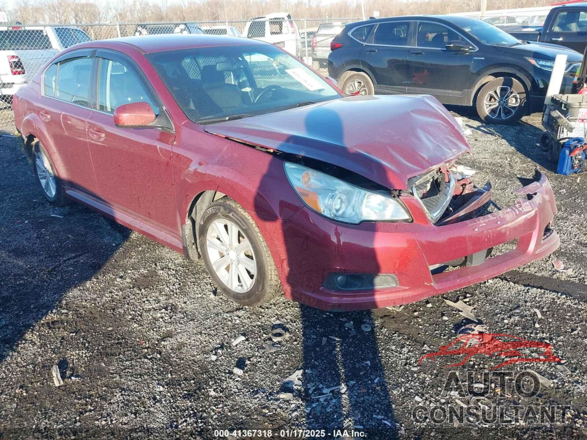 SUBARU LEGACY 2010 - 4S3BMBB69A3247494