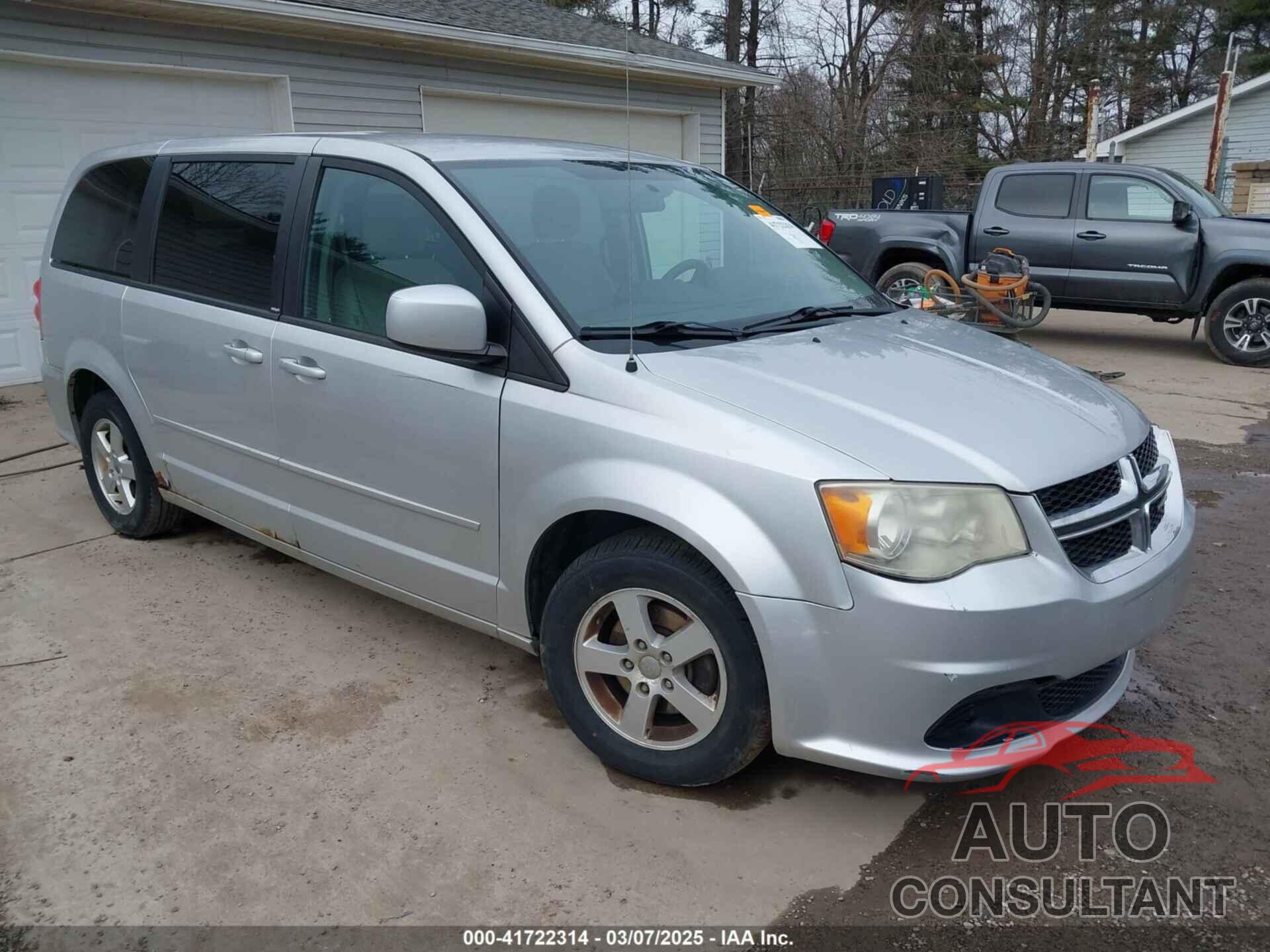 DODGE GRAND CARAVAN 2012 - 2C4RDGCG7CR309827