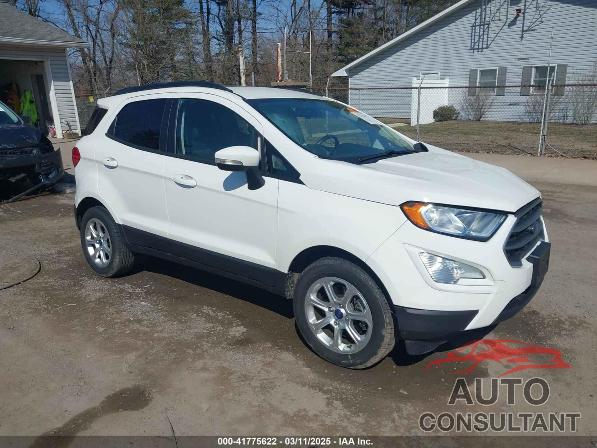 FORD ECOSPORT 2018 - MAJ3P1TE6JC244005