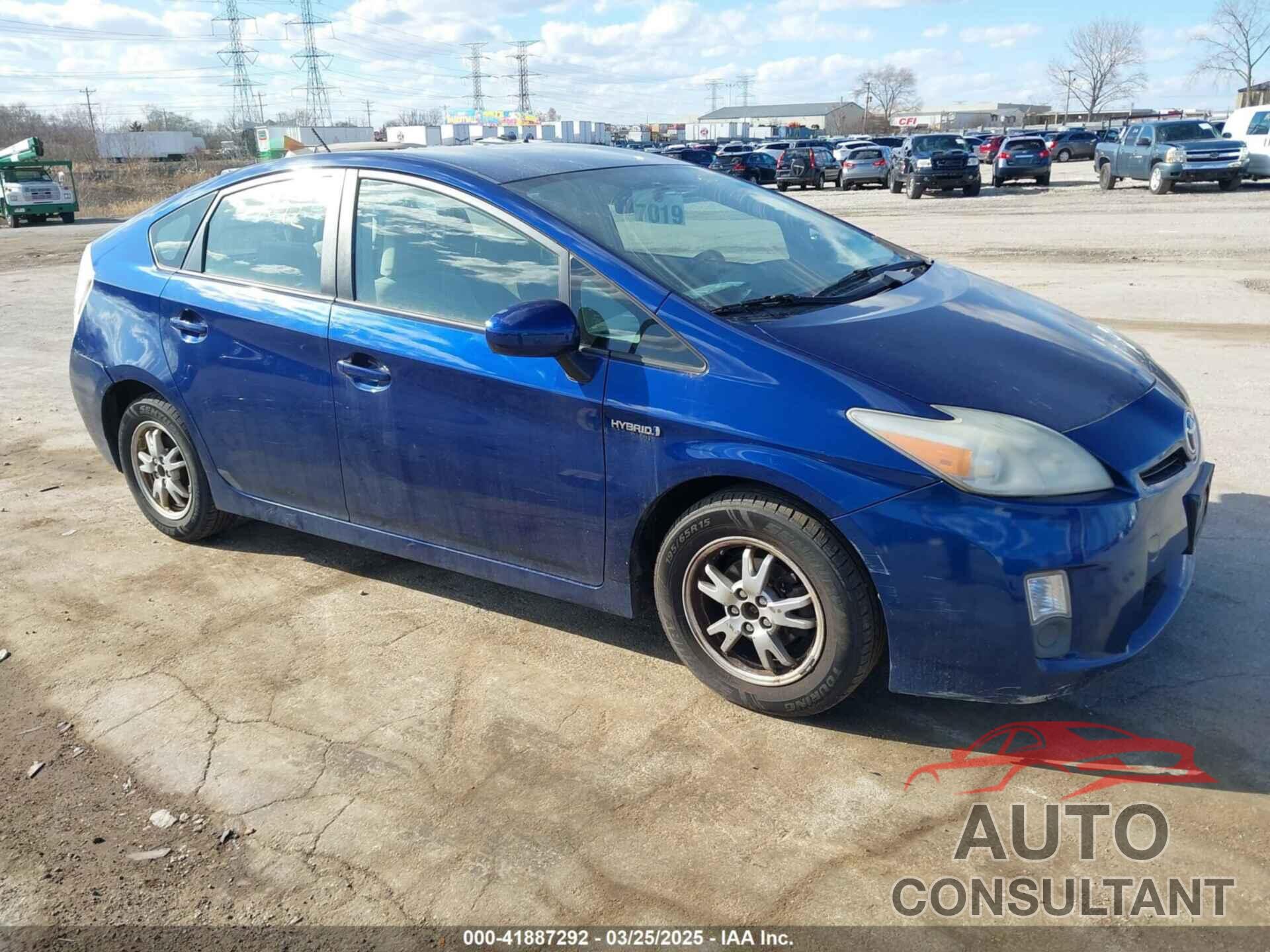 TOYOTA PRIUS 2011 - JTDKN3DU5B1331274