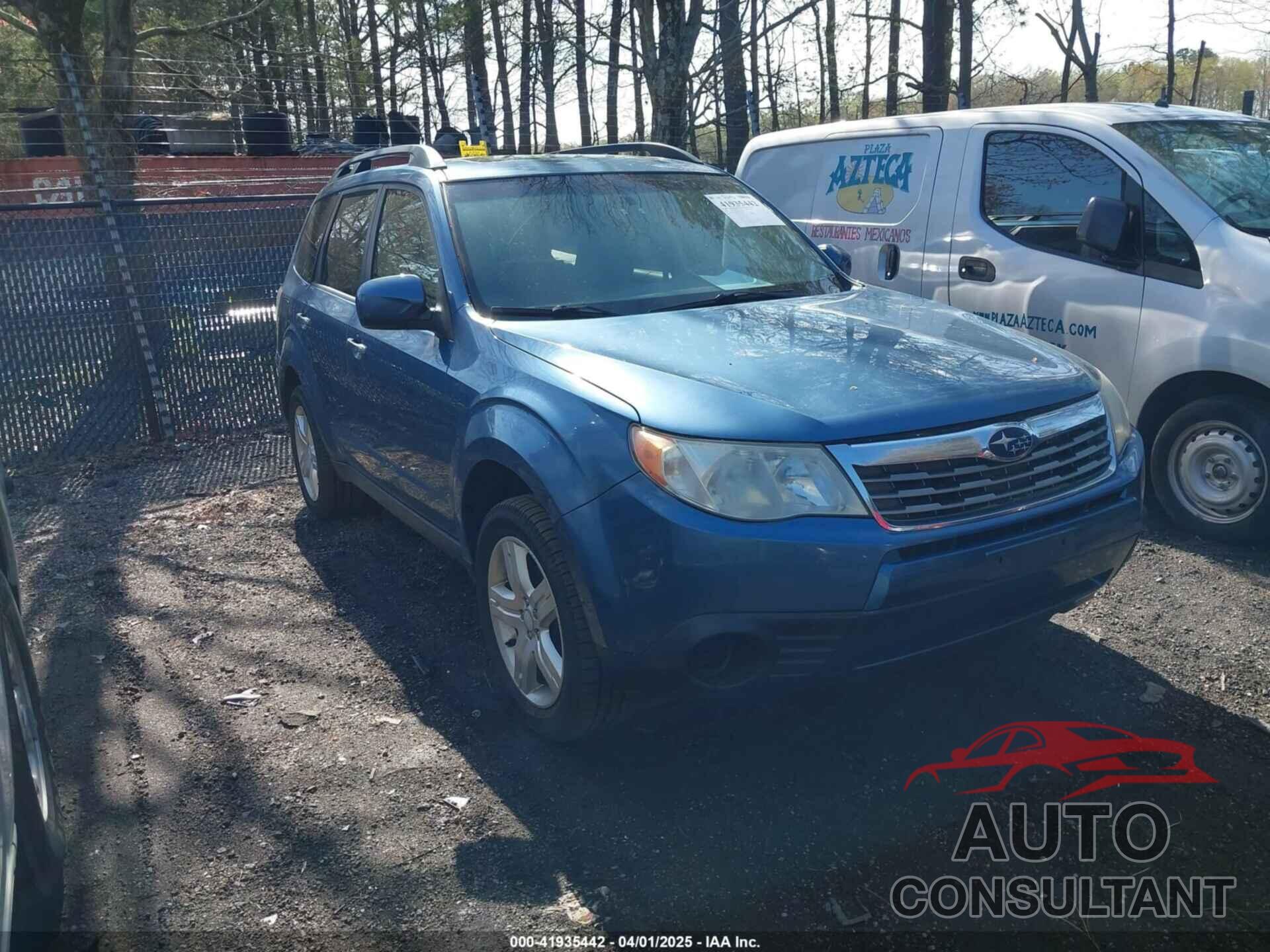SUBARU FORESTER 2009 - JF2SH63699H720904