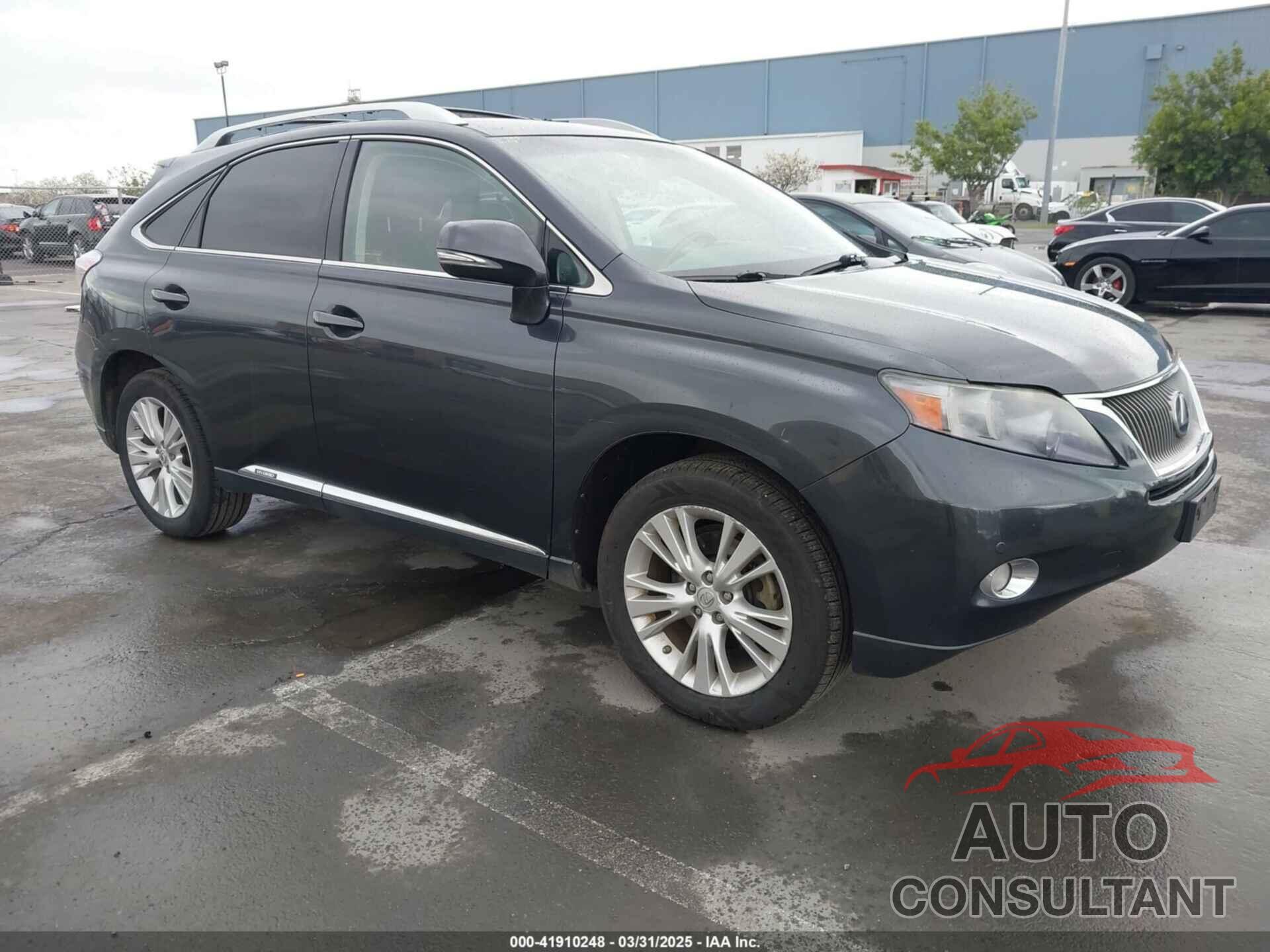 LEXUS RX 450H 2010 - JTJBC1BA7A2415024