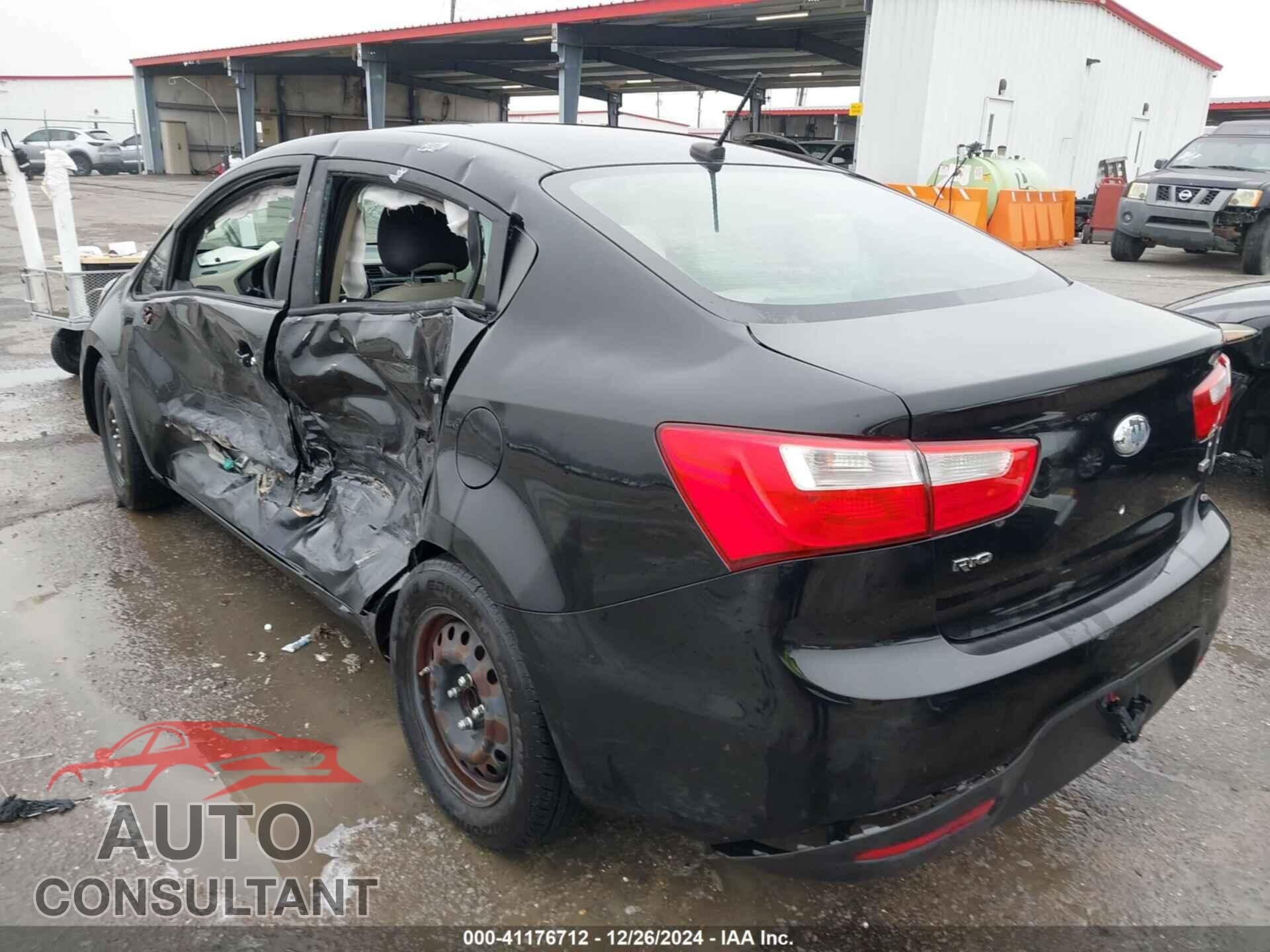 KIA RIO 2013 - KNADM4A30D6234788
