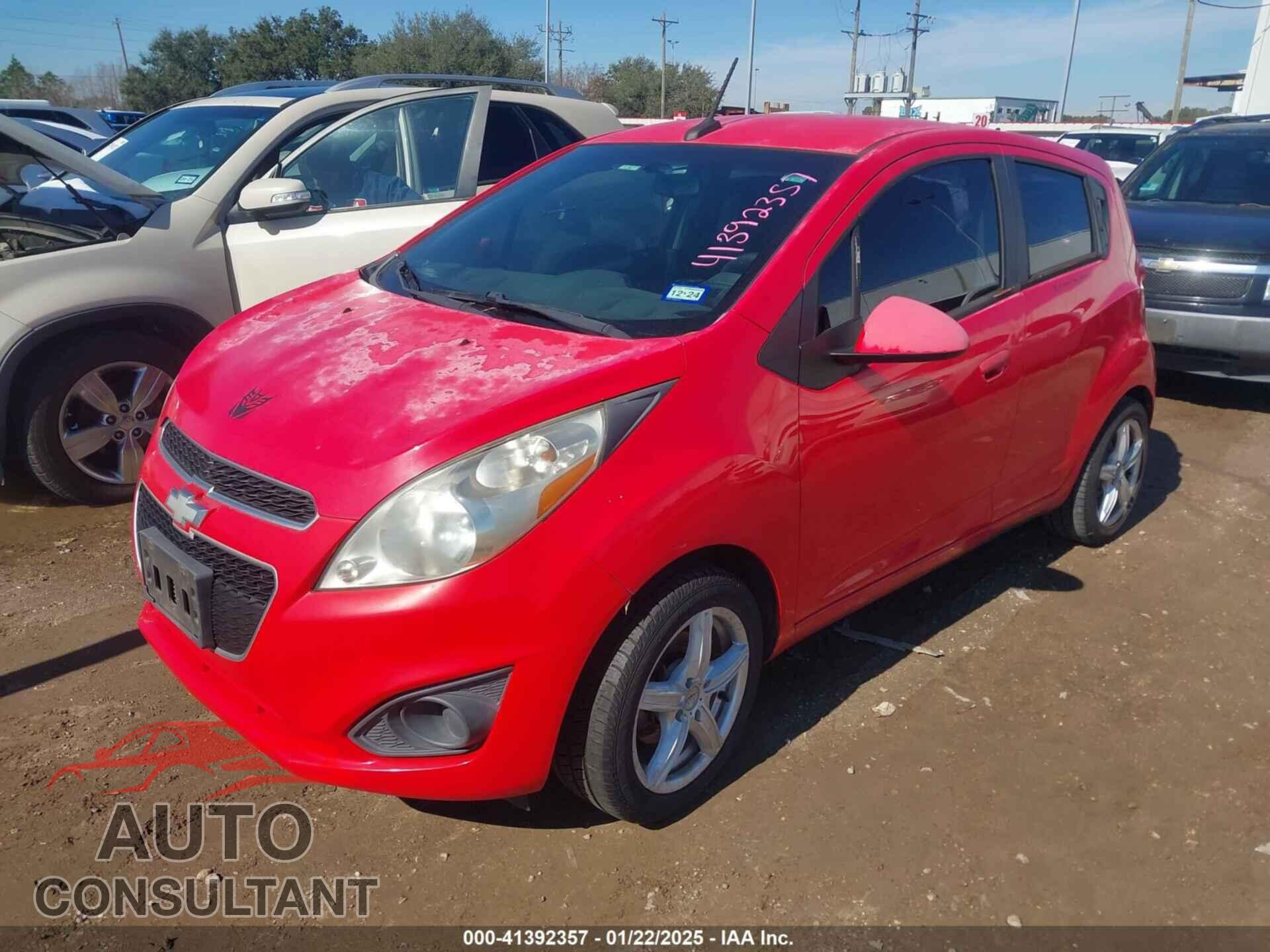 CHEVROLET SPARK 2013 - KL8CD6S91DC524464