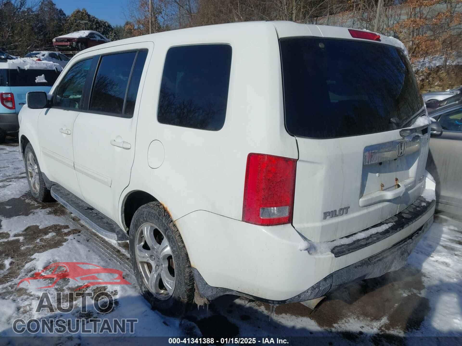 HONDA PILOT 2012 - 5FNYF4H62CB015798