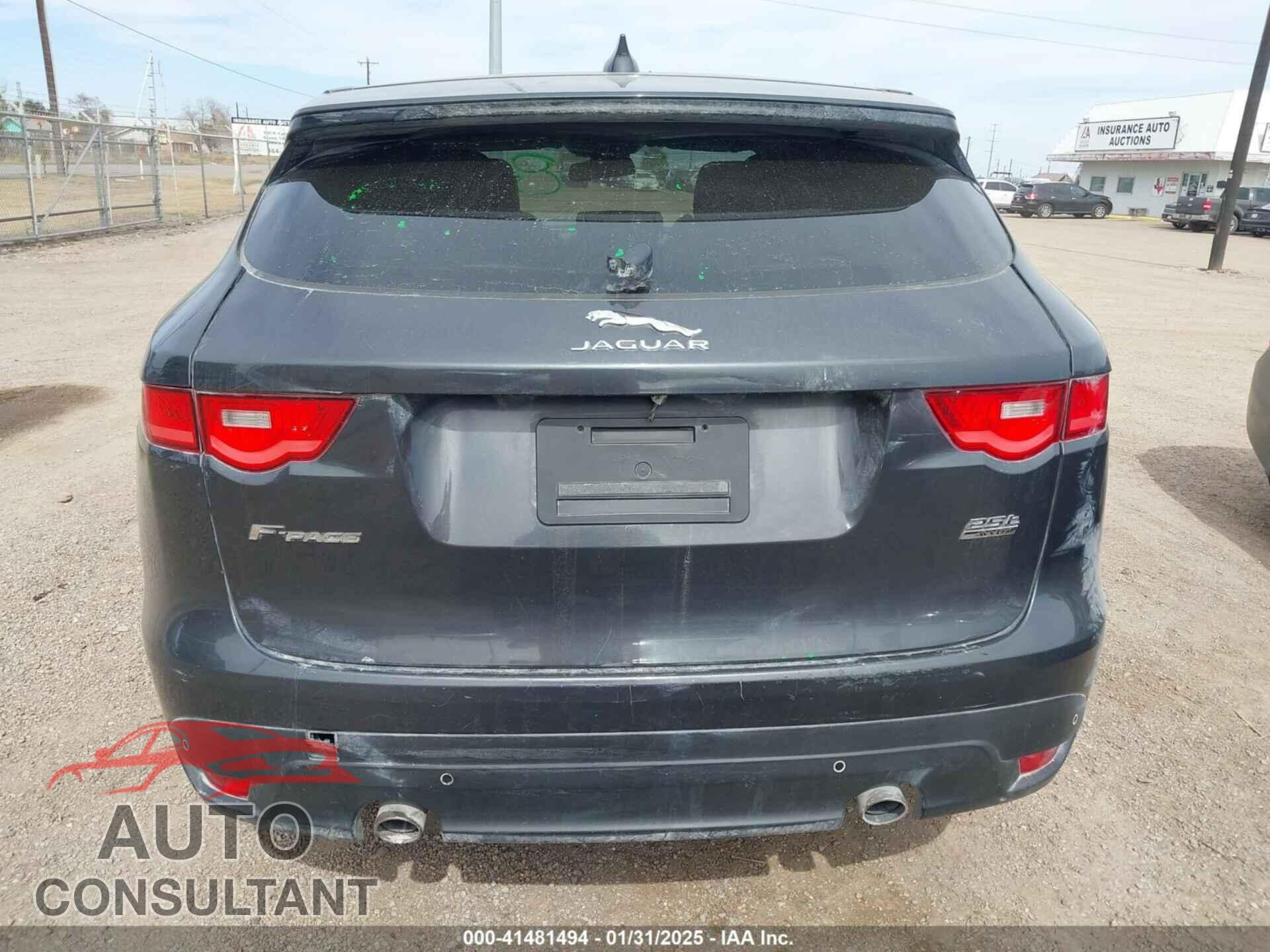 JAGUAR F-PACE 2018 - SADCL2FX1JA276014