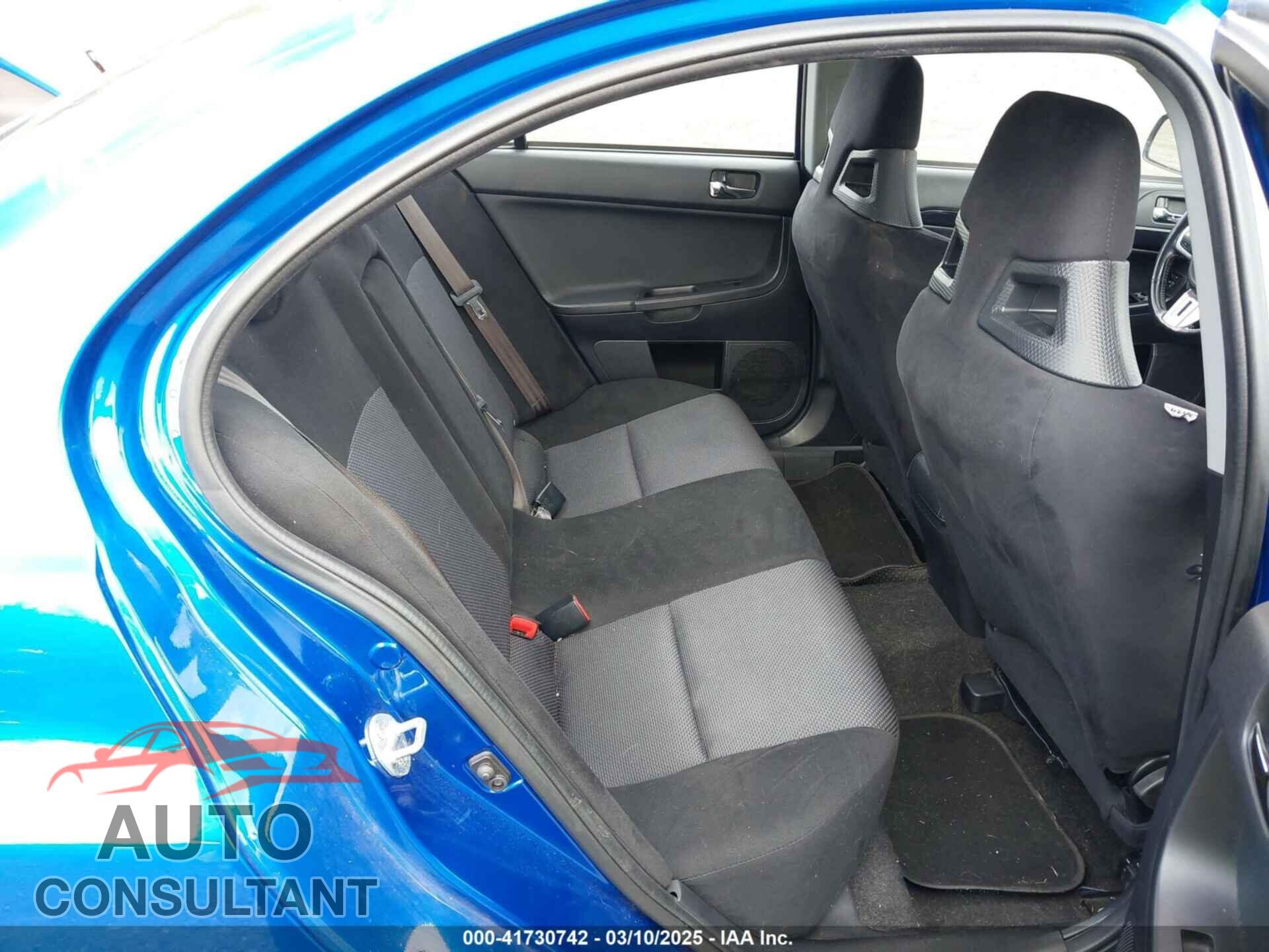 MITSUBISHI LANCER EVOLUTION 2015 - JA32W8FV4FU012578