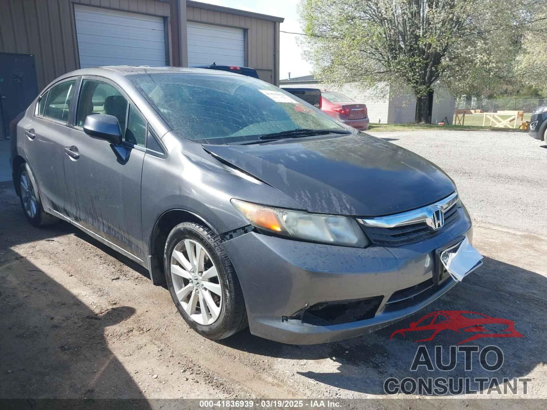 HONDA CIVIC 2012 - 2HGFB2F98CH577365
