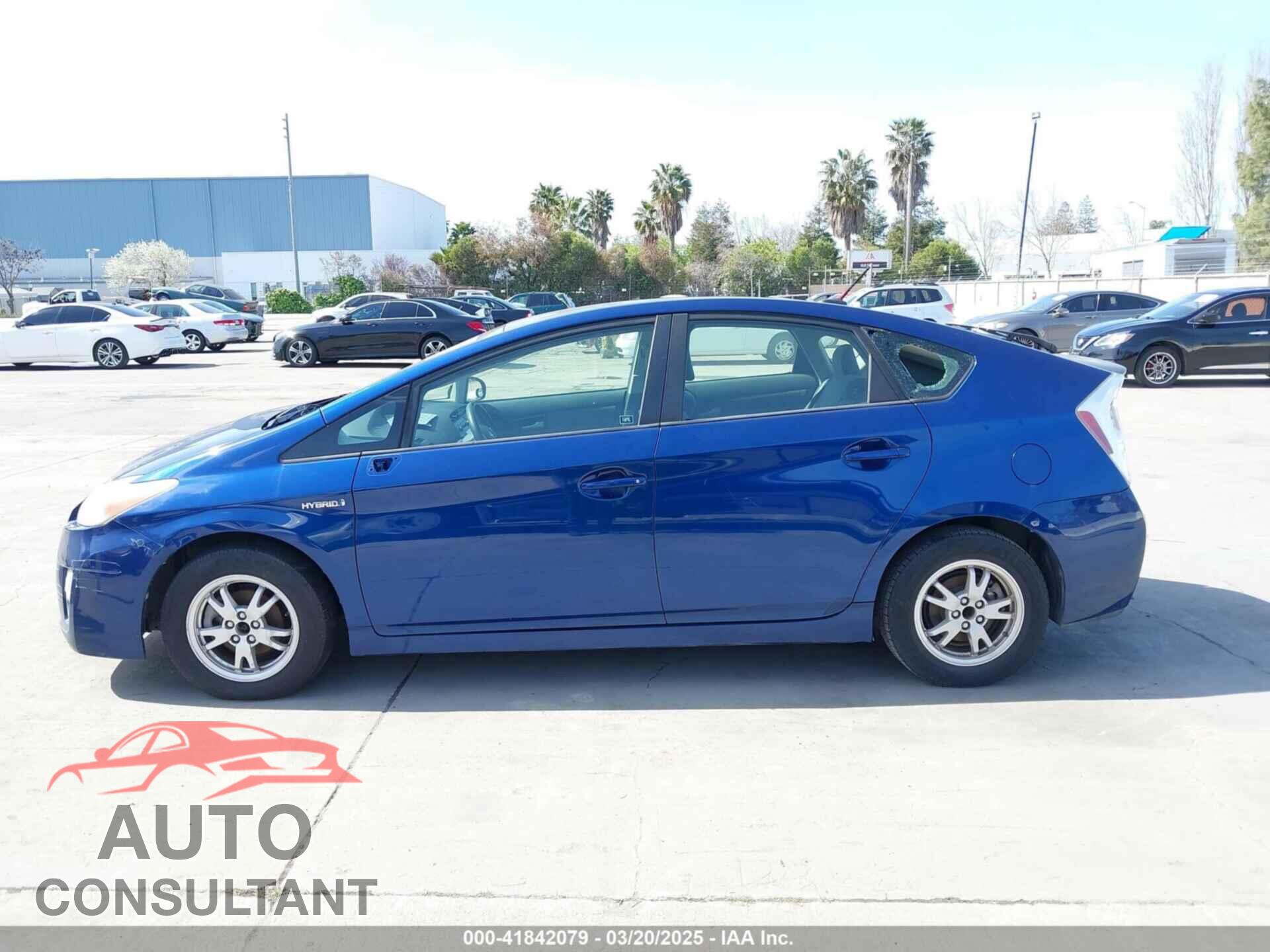 TOYOTA PRIUS 2011 - JTDKN3DU5B0321785