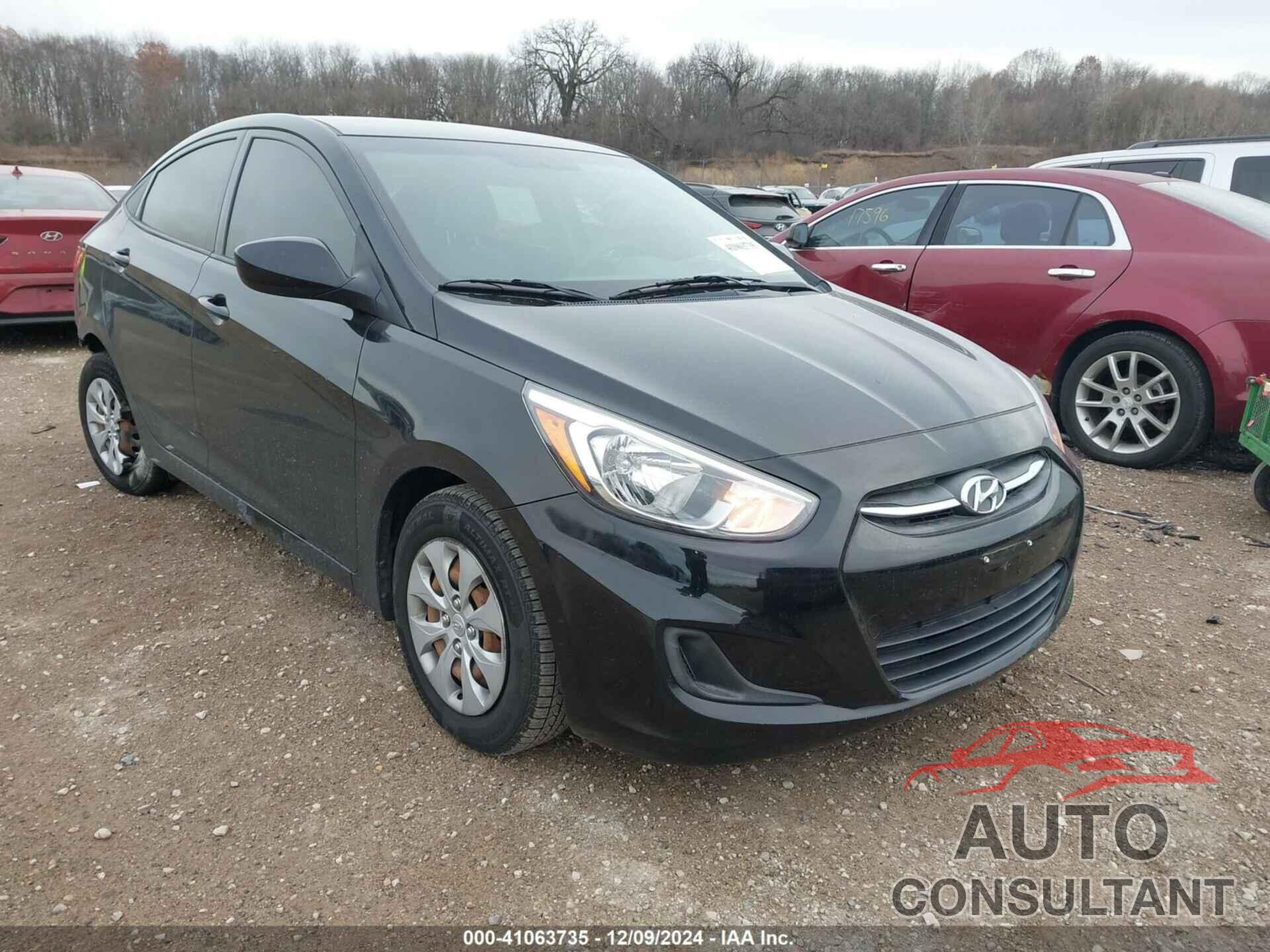 HYUNDAI ACCENT 2017 - KMHCT4AE1HU364370