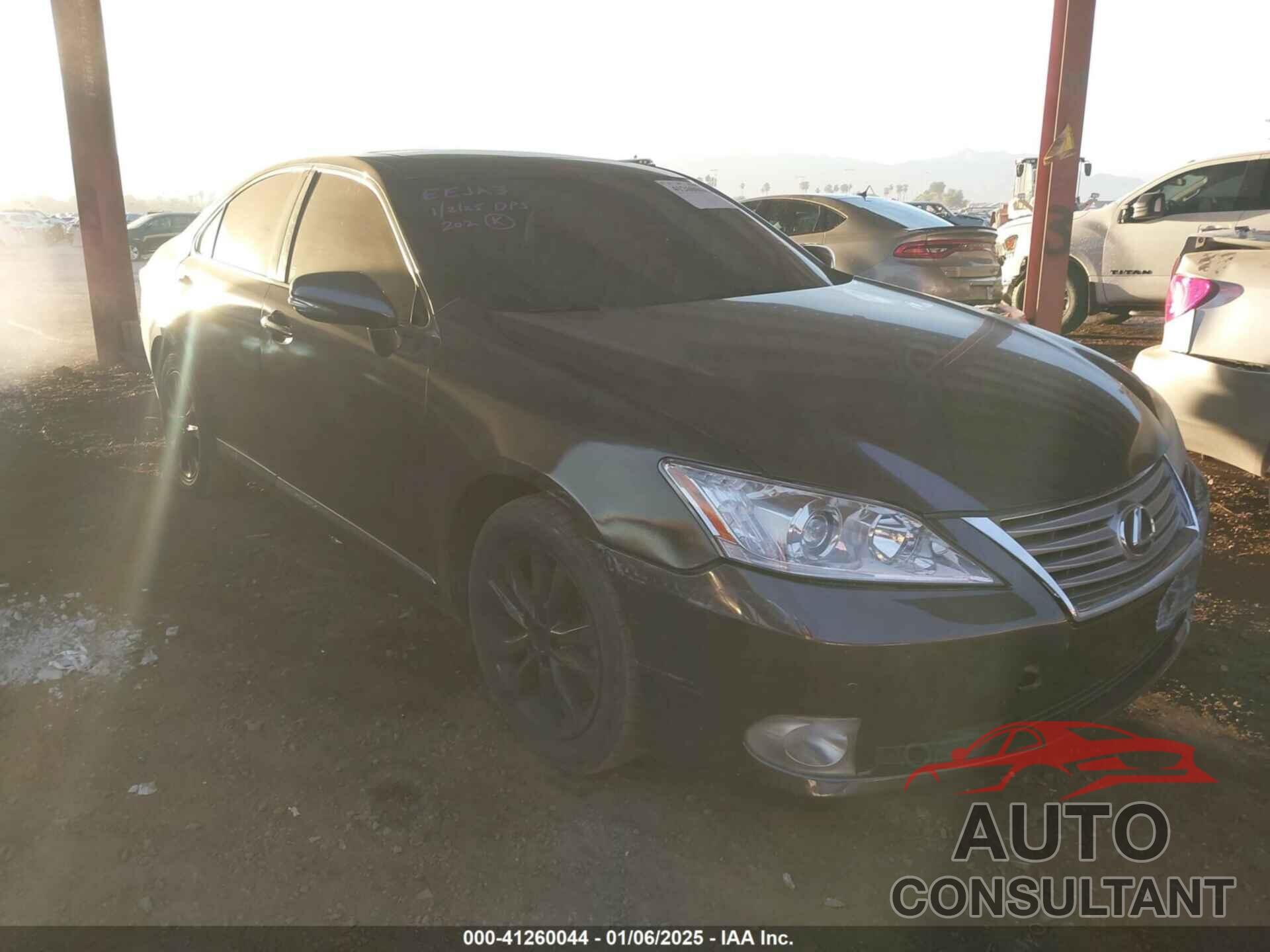 LEXUS ES 350 2010 - JTHBK1EG4A2393844