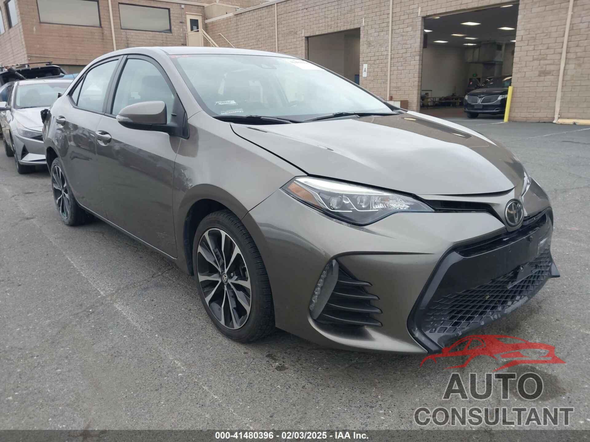 TOYOTA COROLLA 2019 - 2T1BURHE7KC196769